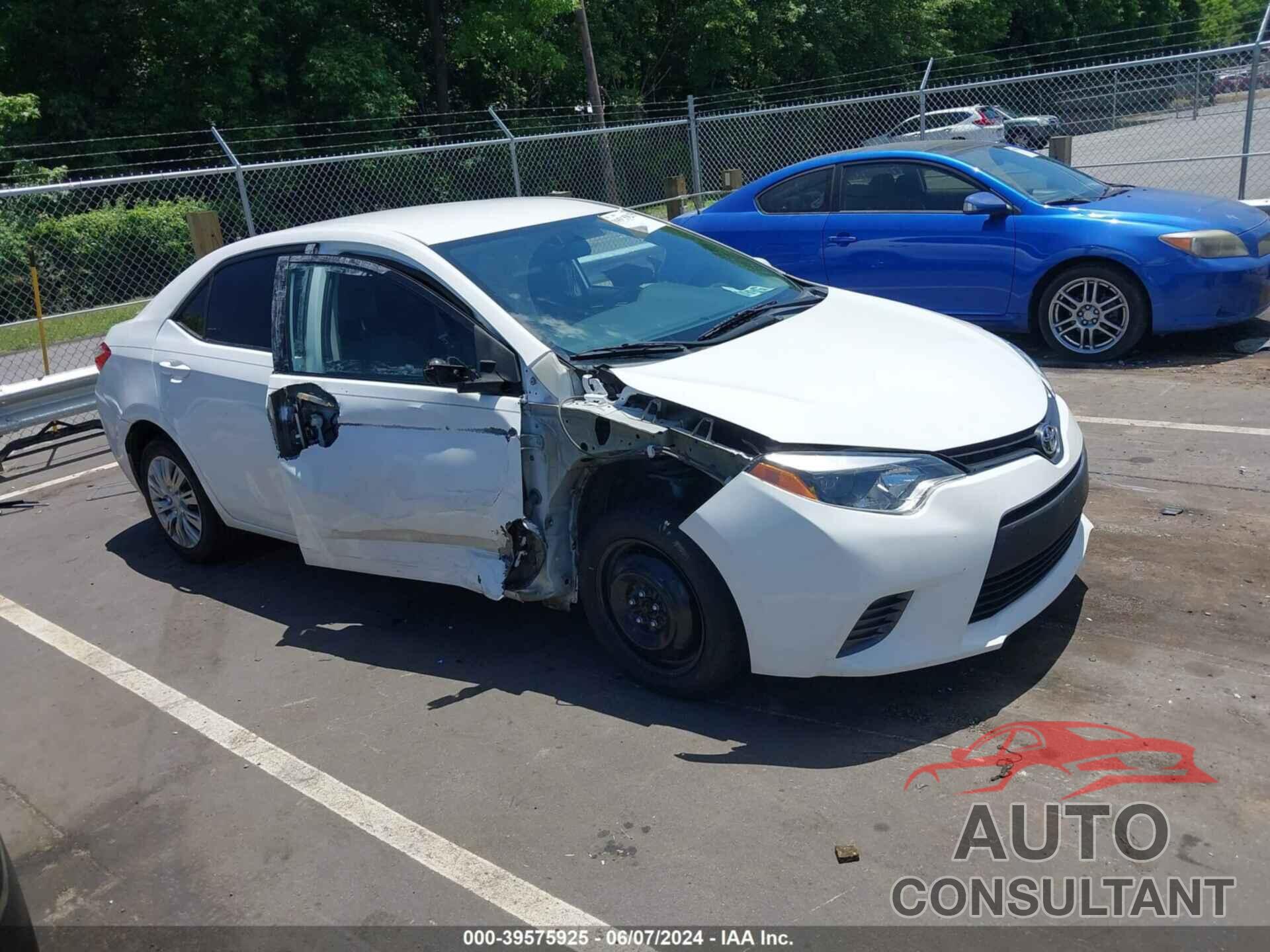 TOYOTA COROLLA 2016 - 5YFBURHE5GP476424
