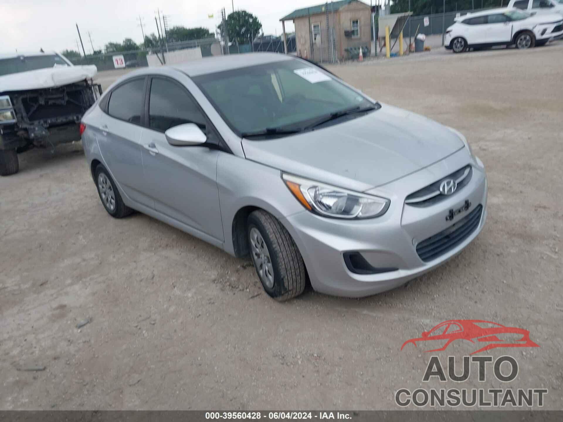 HYUNDAI ACCENT 2017 - KMHCT4AE7HU240569