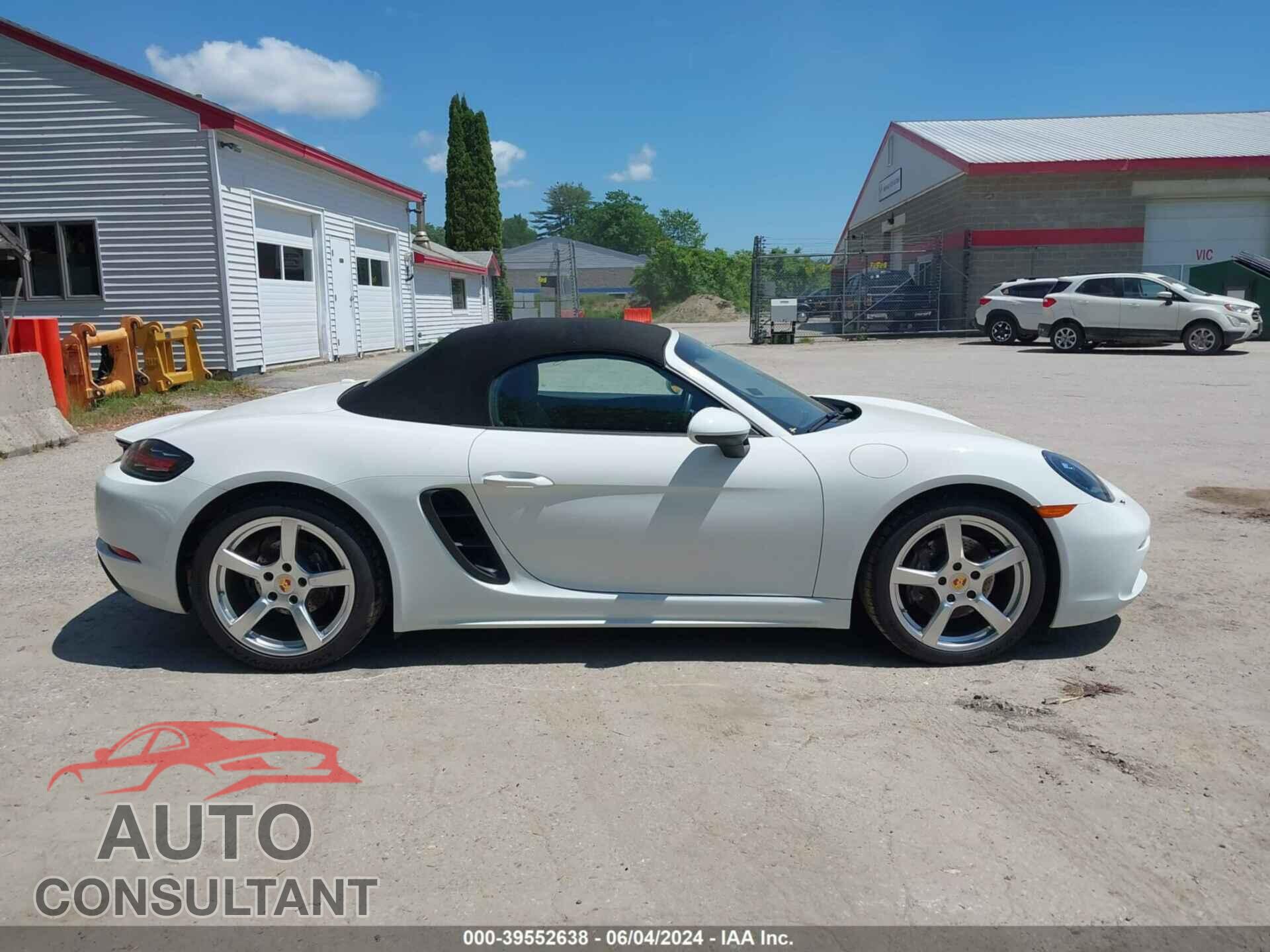 PORSCHE 718 BOXSTER 2018 - WP0CA2A80JS210436