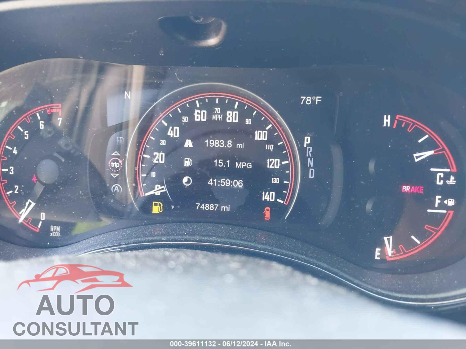 DODGE DURANGO 2021 - 1C4RDJDG4MC644873