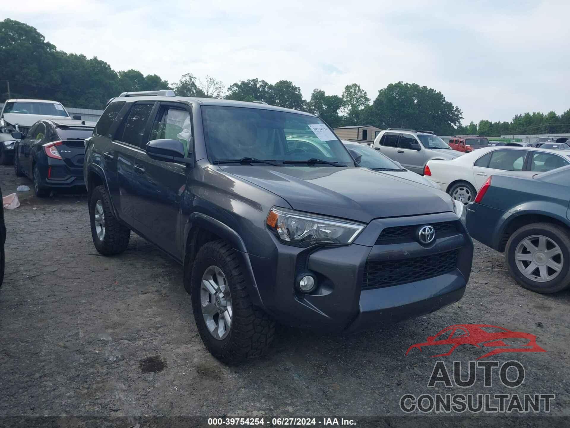 TOYOTA 4RUNNER 2016 - JTEZU5JRXG5110794