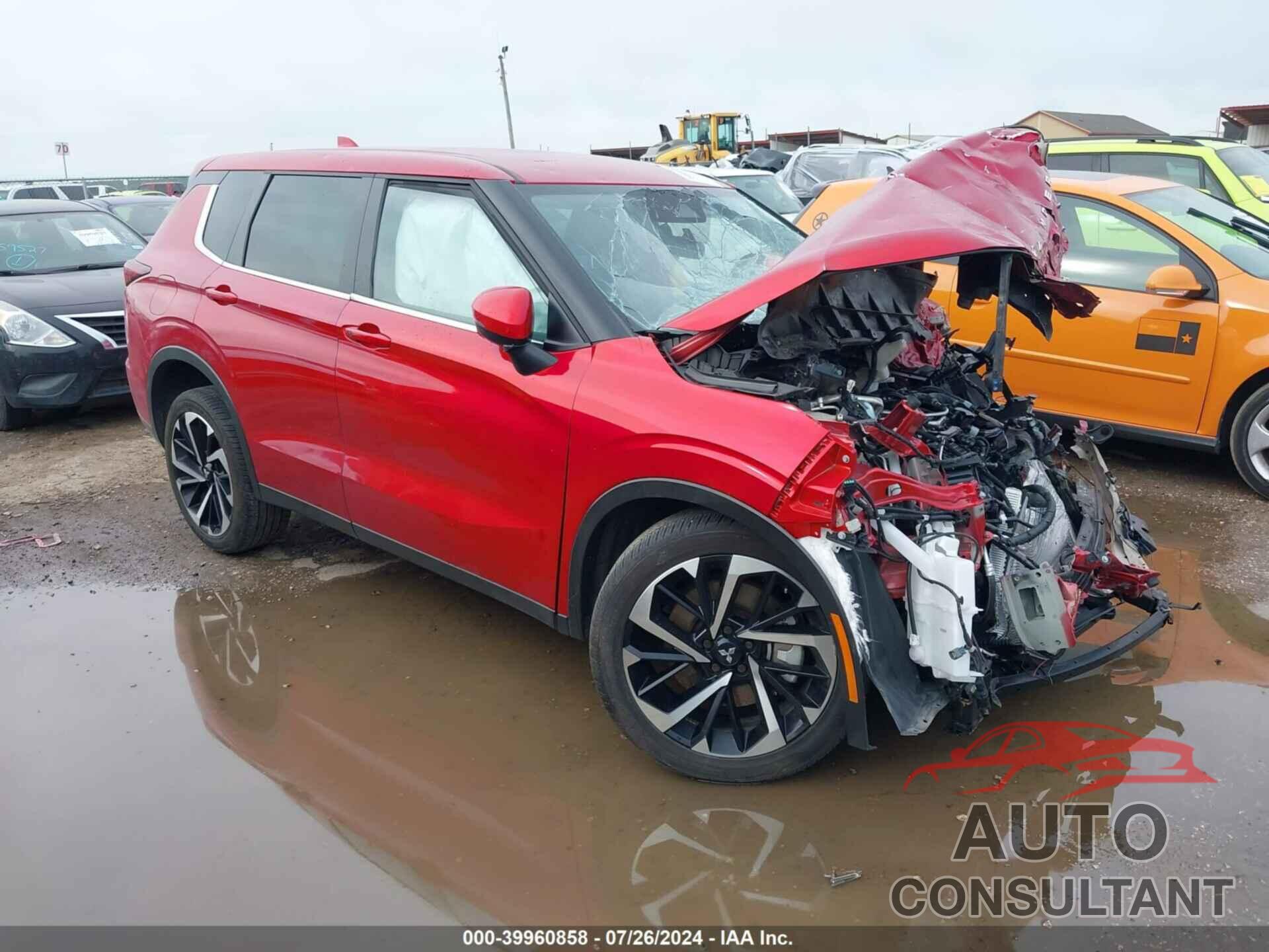 MITSUBISHI OUTLANDER 2023 - JA4J3UA86PZ047556