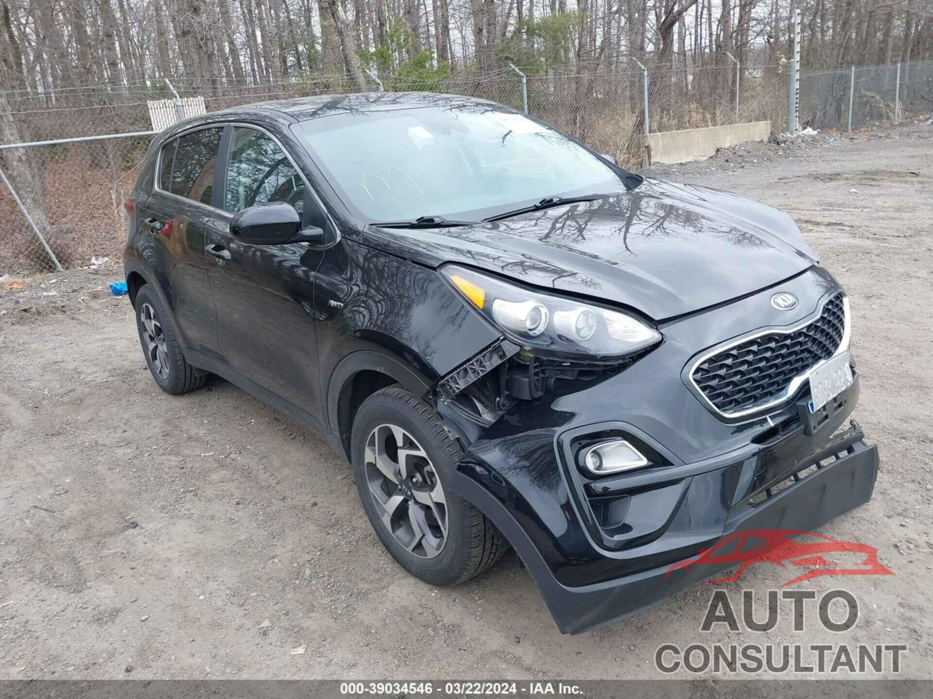 KIA SPORTAGE 2022 - KNDPMCAC6N7002394