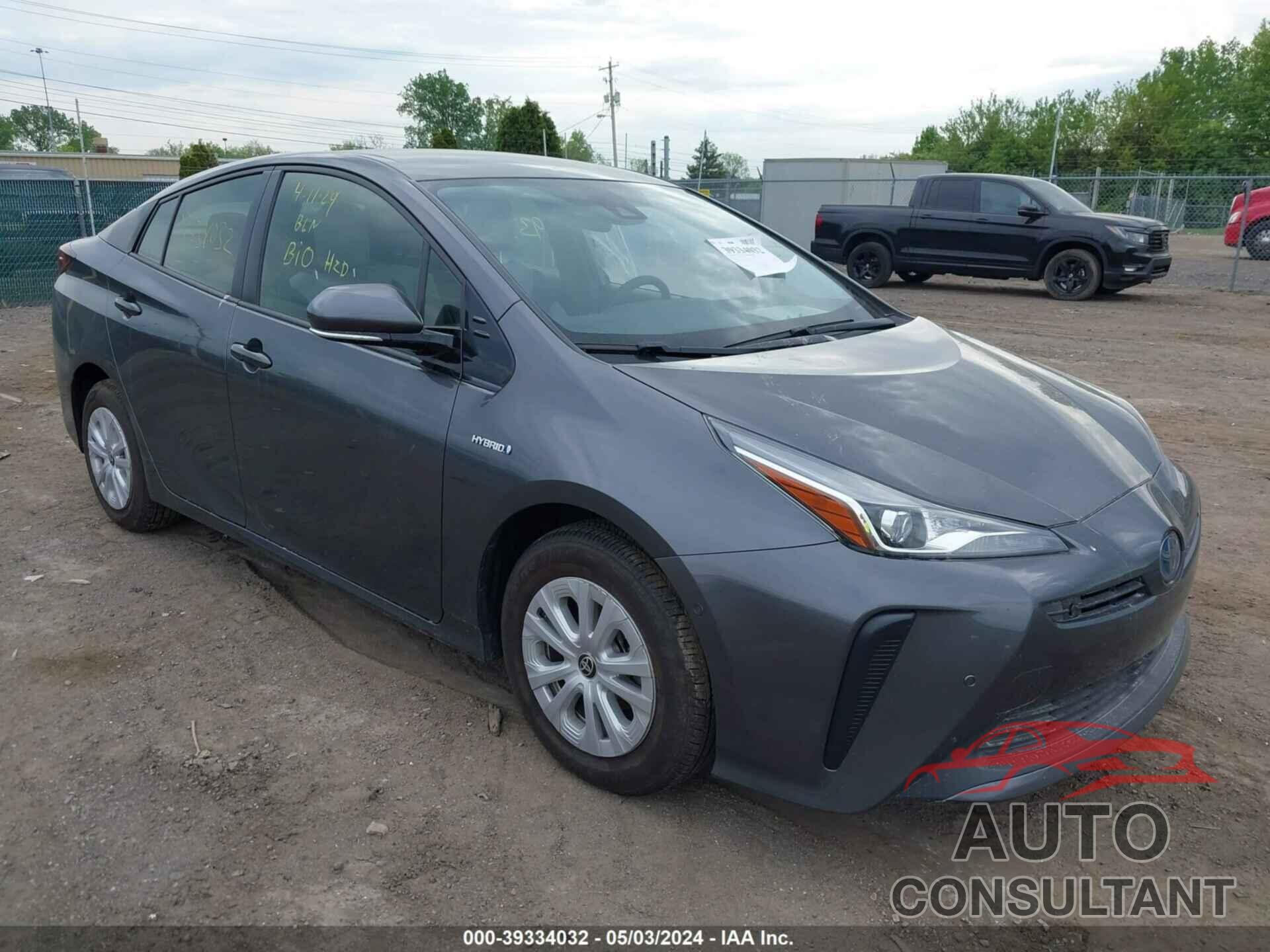 TOYOTA PRIUS 2020 - JTDKARFU7L3125357