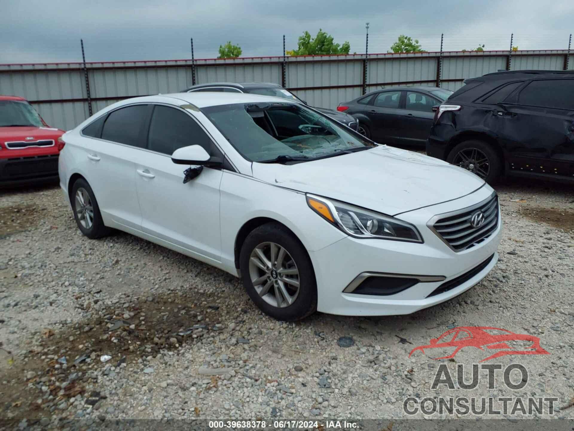 HYUNDAI SONATA 2017 - 5NPE24AFXHH502815