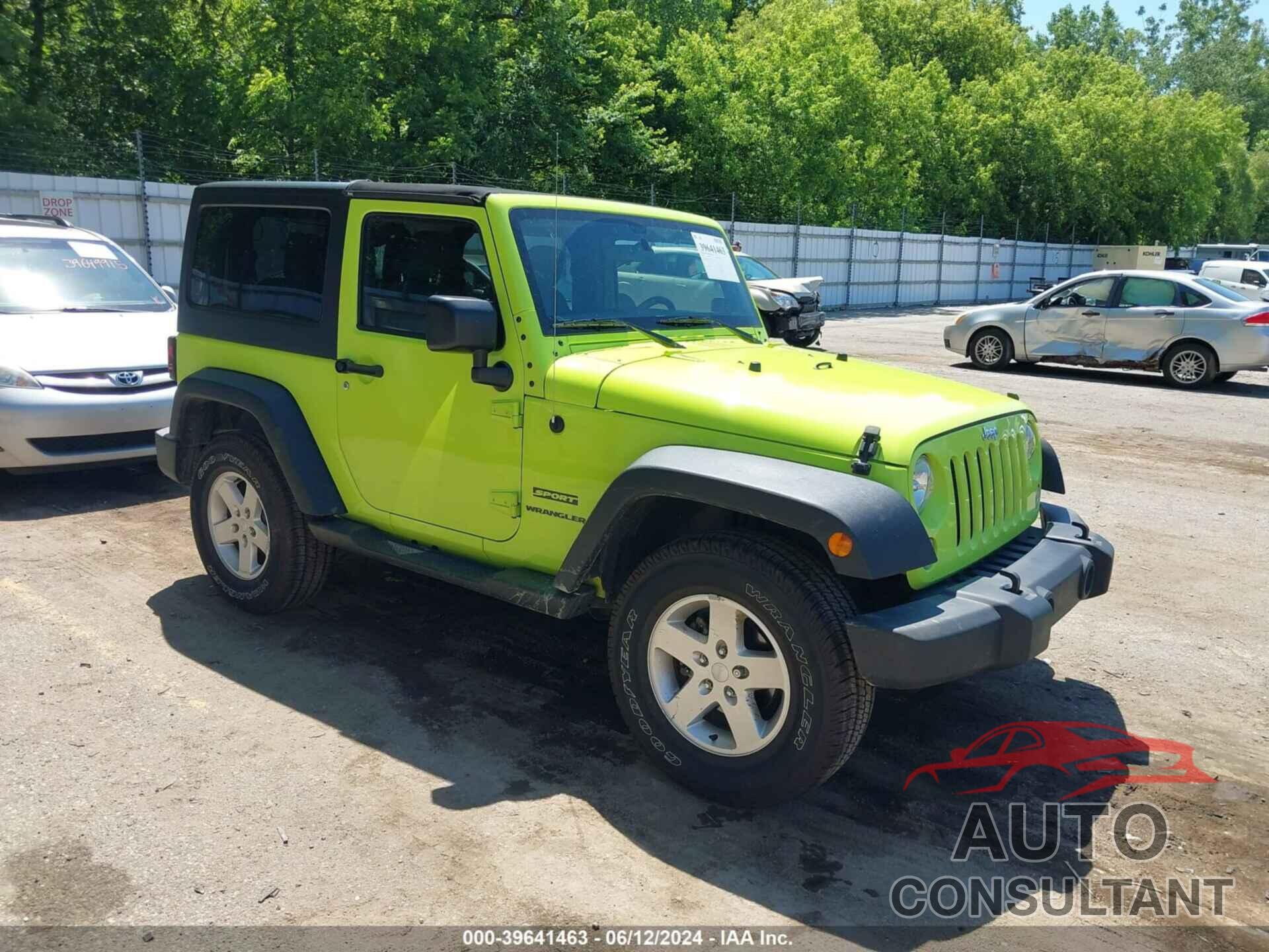 JEEP WRANGLER 2016 - 1C4AJWAG5GL306944