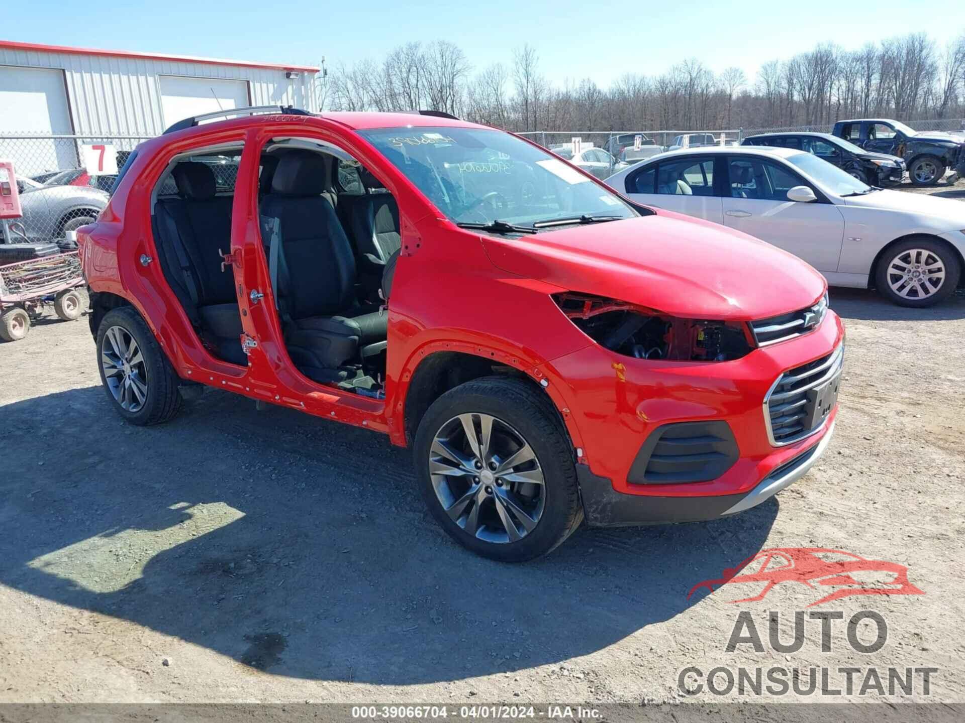 CHEVROLET TRAX 2020 - KL7CJPSB3LB339245