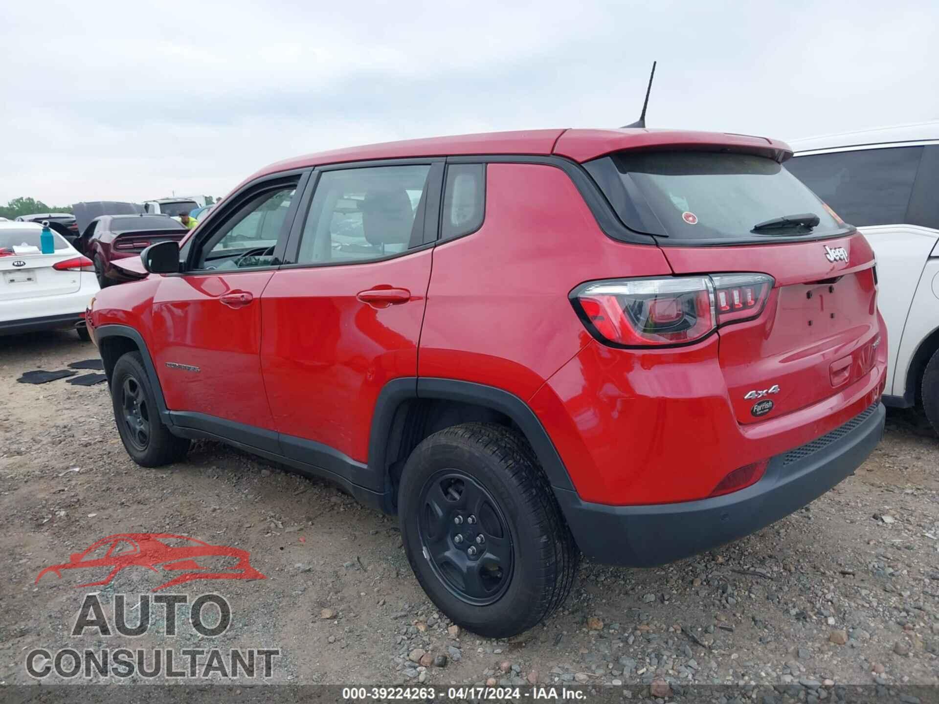 JEEP COMPASS 2018 - 3C4NJDAB8JT315420