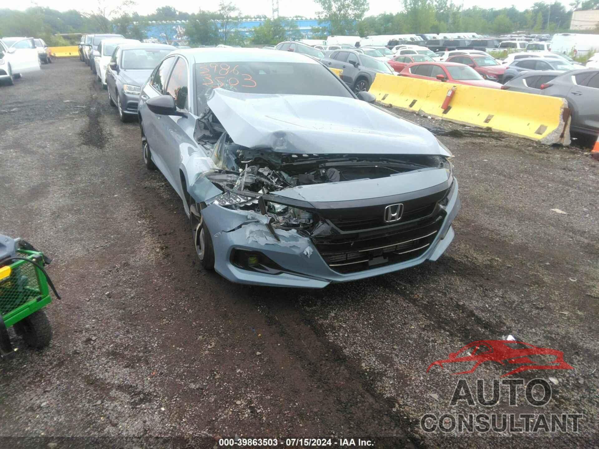 HONDA ACCORD 2021 - 1HGCV1F39MA086397