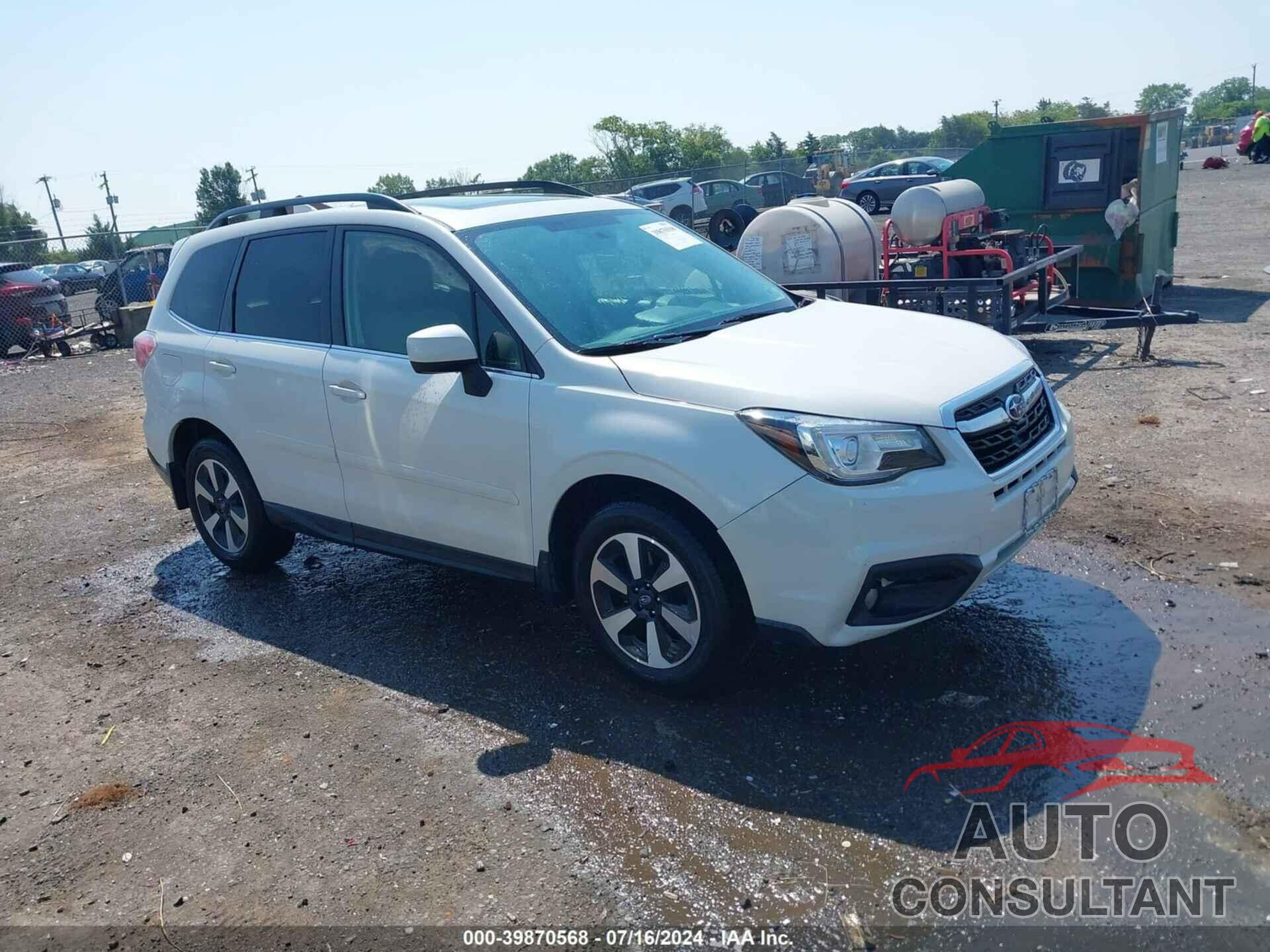 SUBARU FORESTER 2017 - JF2SJARCXHH553973