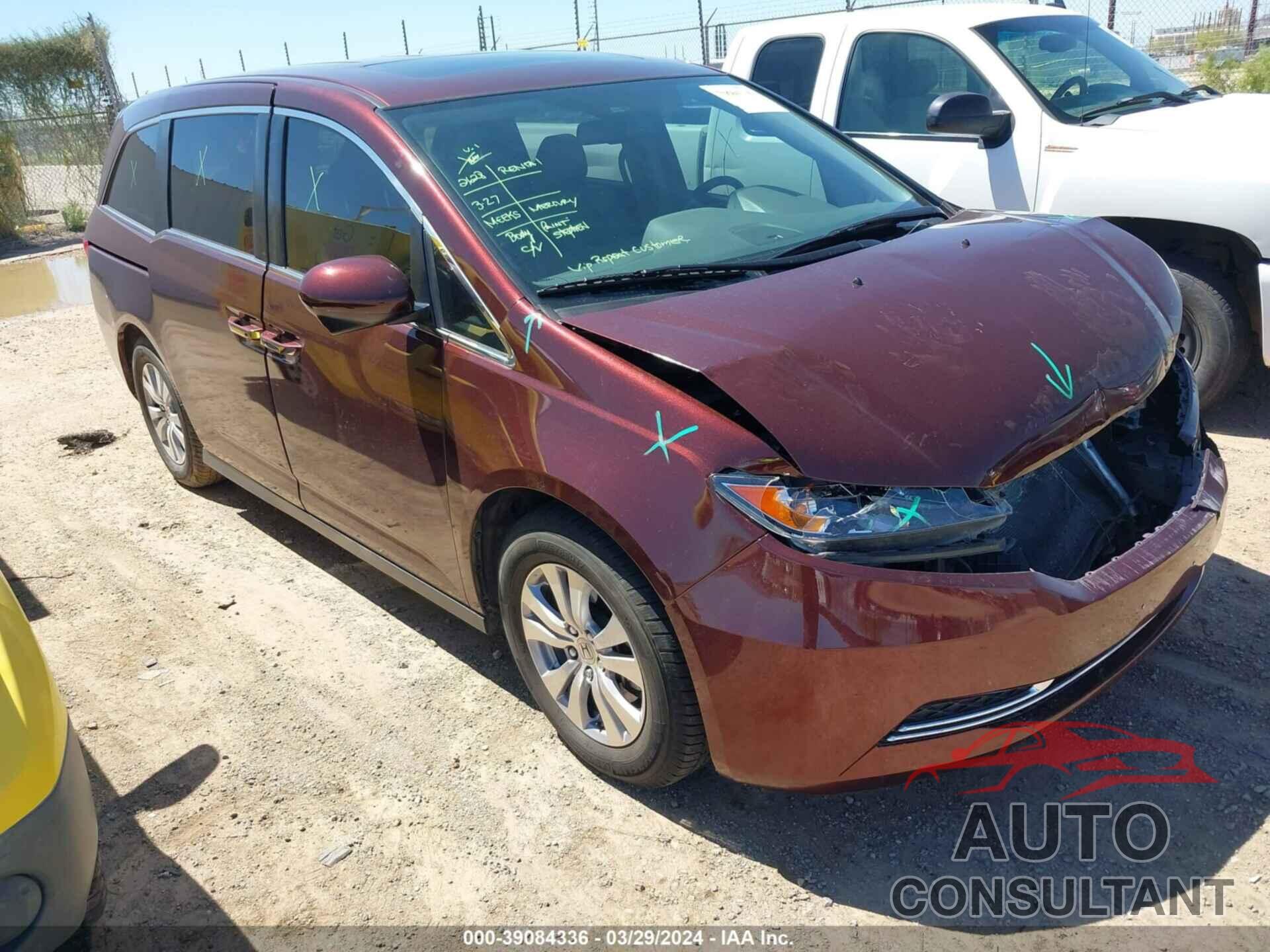 HONDA ODYSSEY 2016 - 5FNRL5H68GB068983