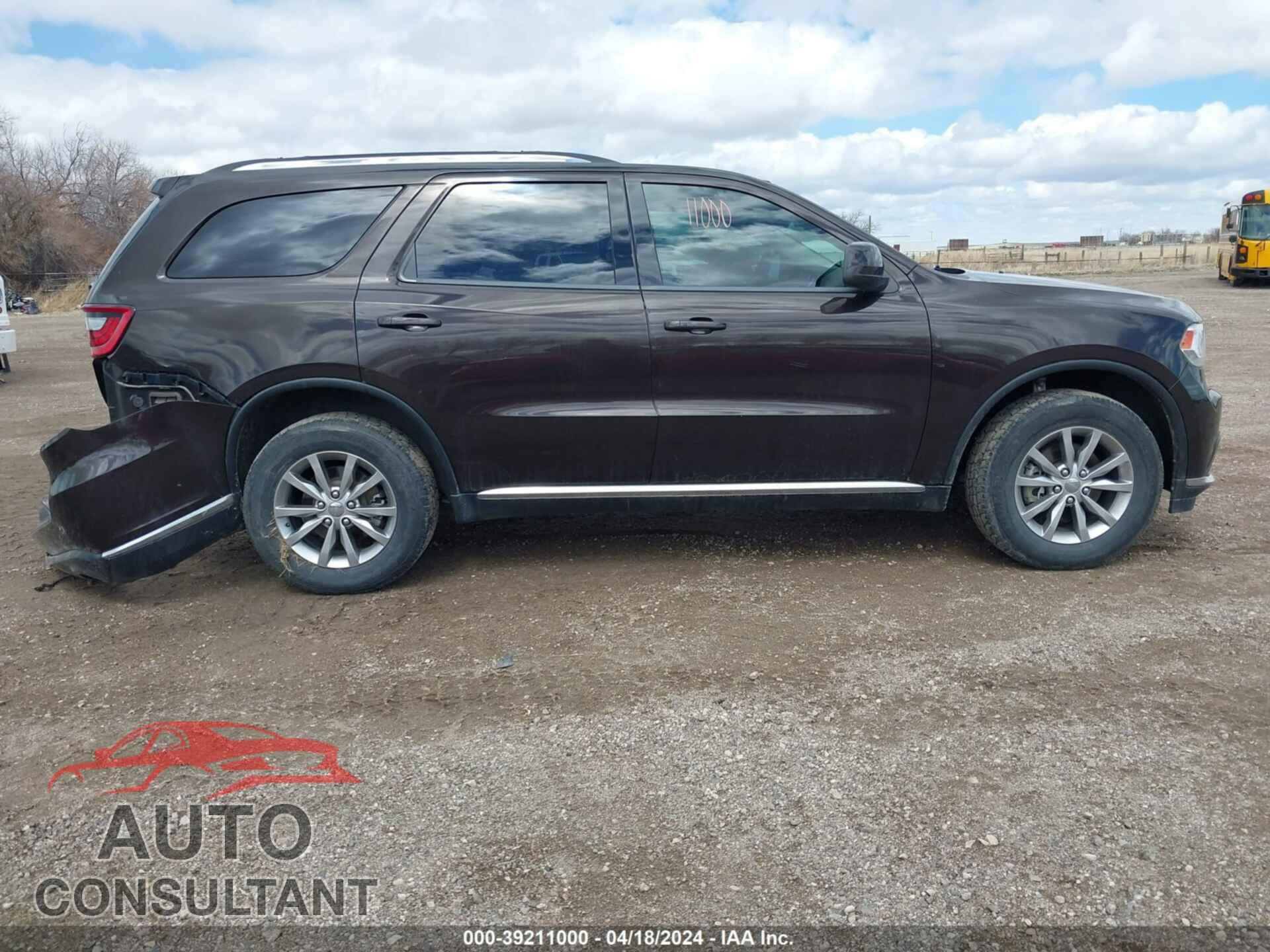 DODGE DURANGO 2017 - 1C4RDJAG6HC824026