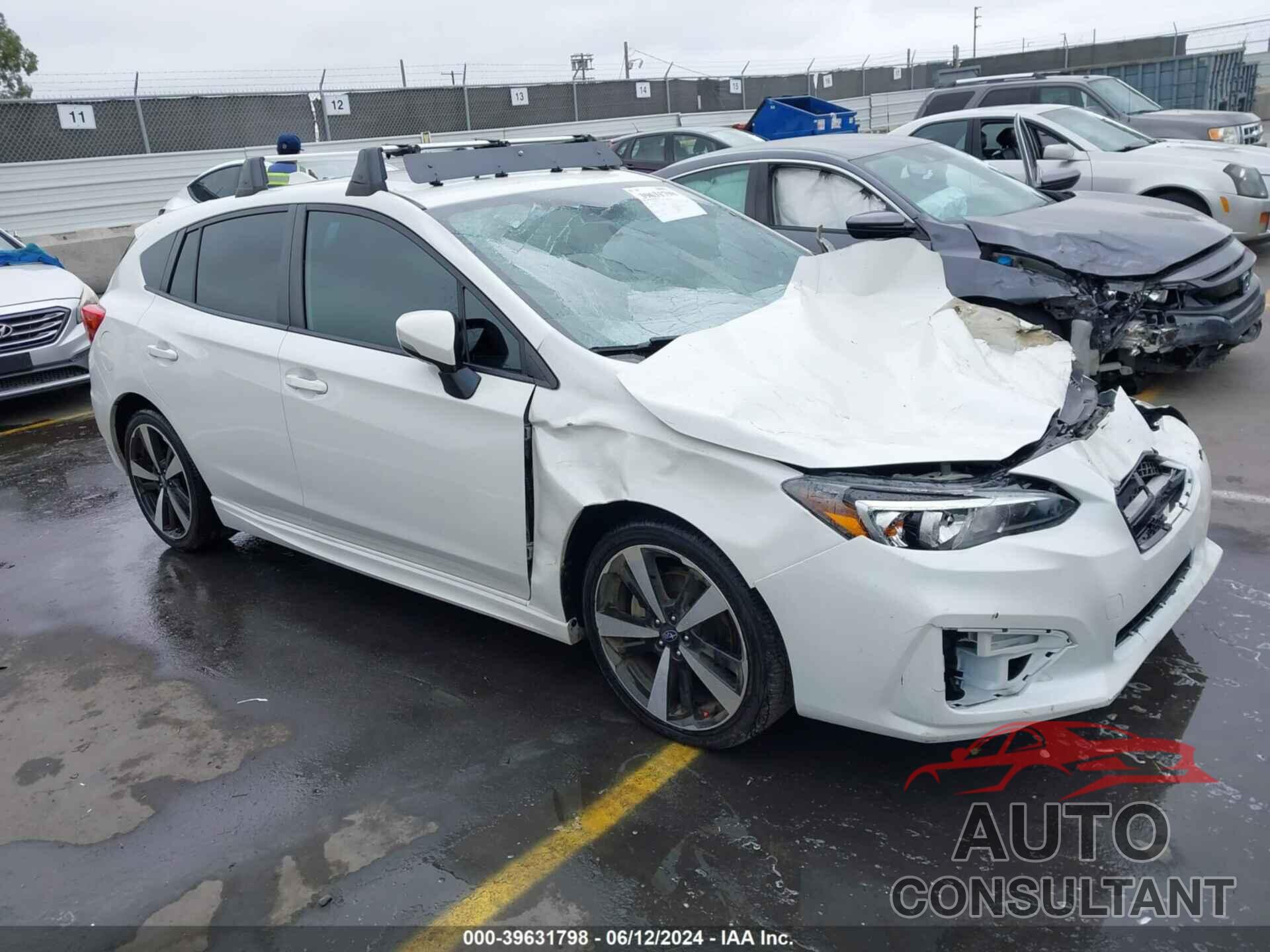 SUBARU IMPREZA 2019 - 4S3GTAM62K3739625