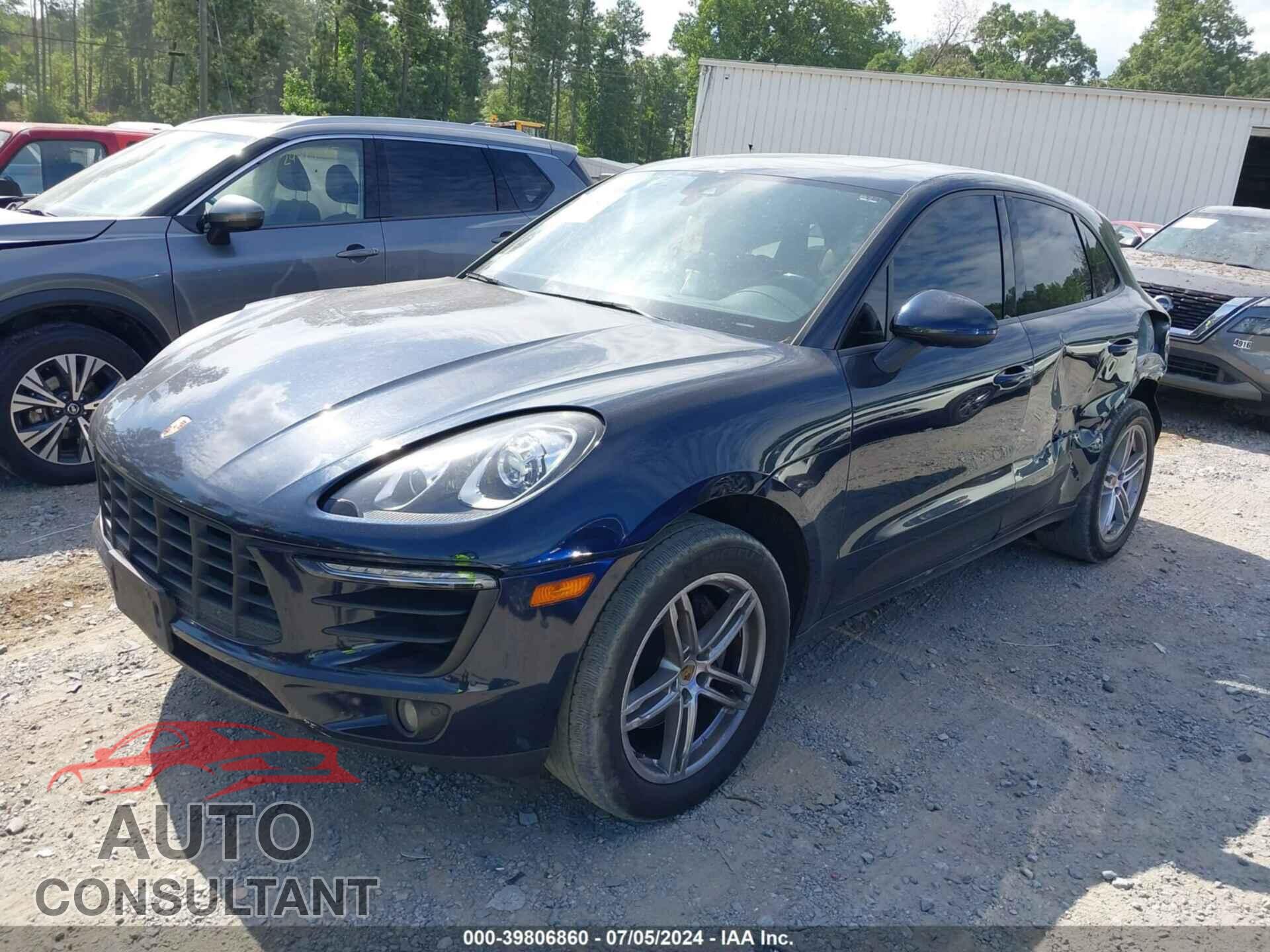 PORSCHE MACAN 2017 - WP1AA2A54HLB04538