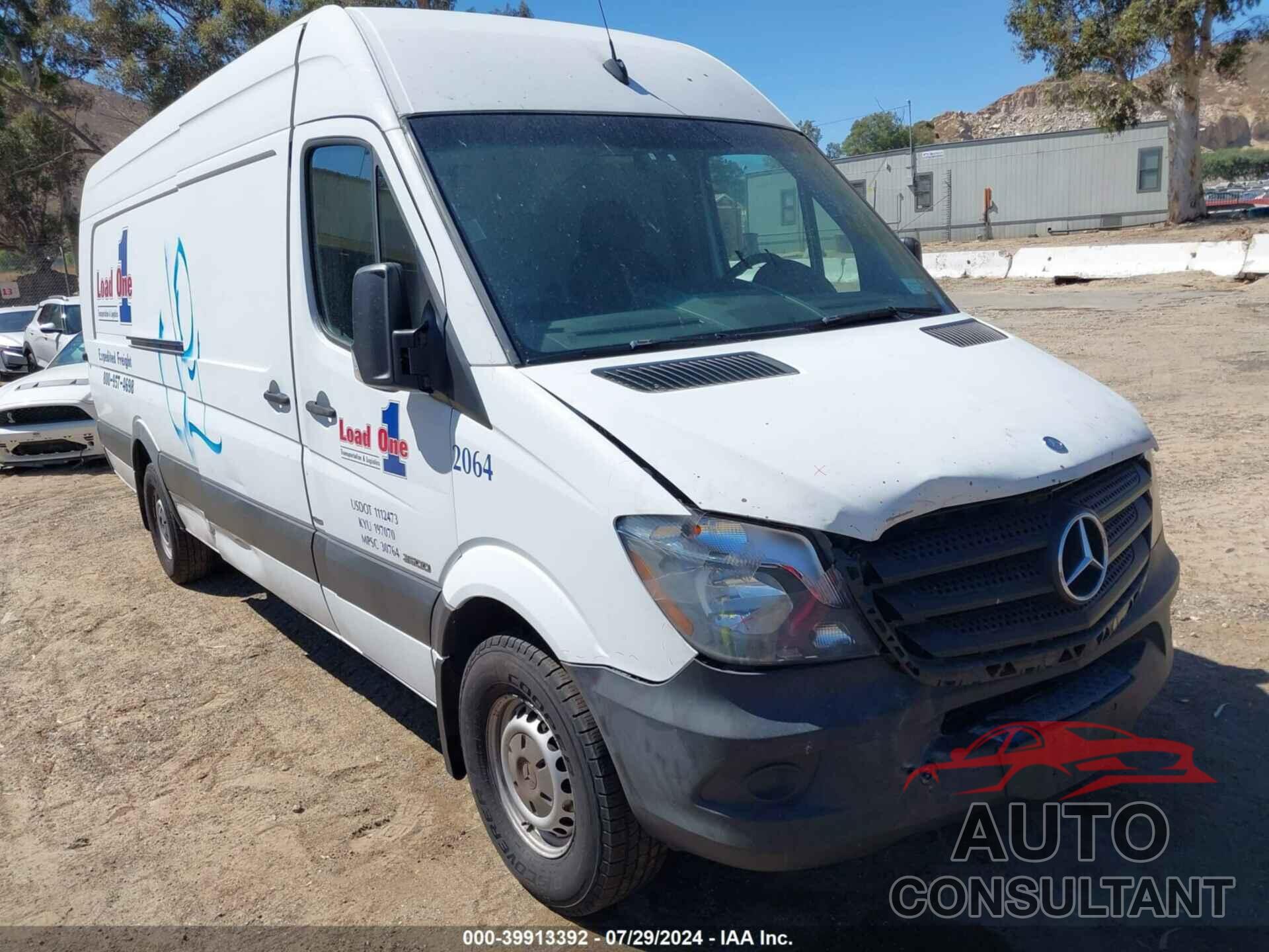 MERCEDES-BENZ SPRINTER 2500 2016 - WD3PE8DD8GP188046