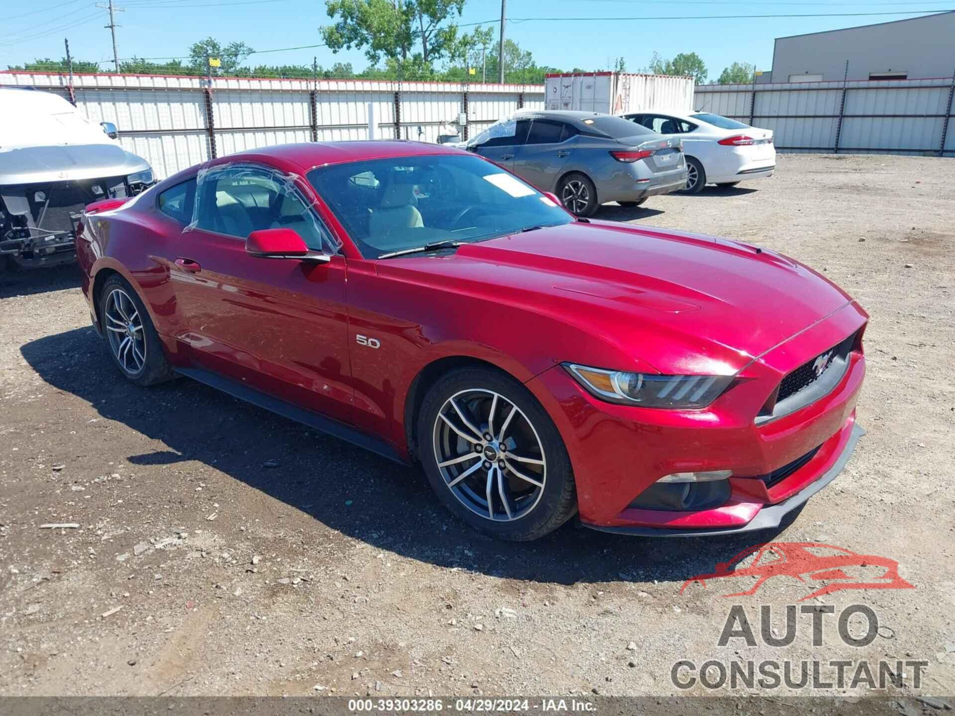 FORD MUSTANG 2017 - 1FA6P8CF9H5252631