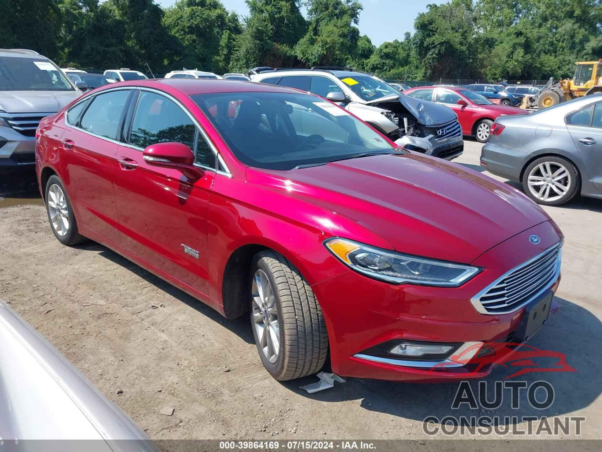 FORD FUSION ENERGI 2017 - 3FA6P0PU1HR377016