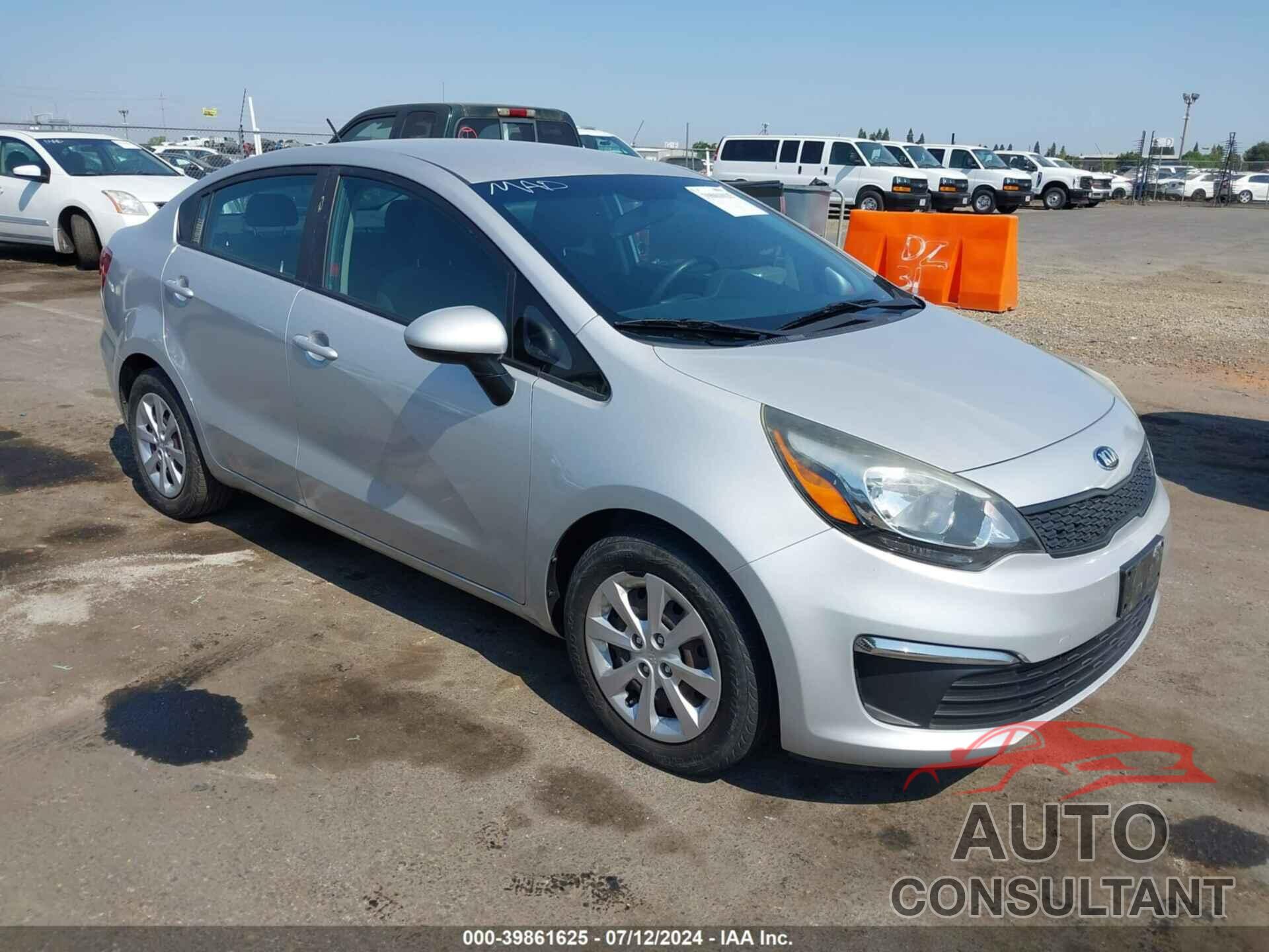 KIA RIO 2016 - KNADM4A37G6691991