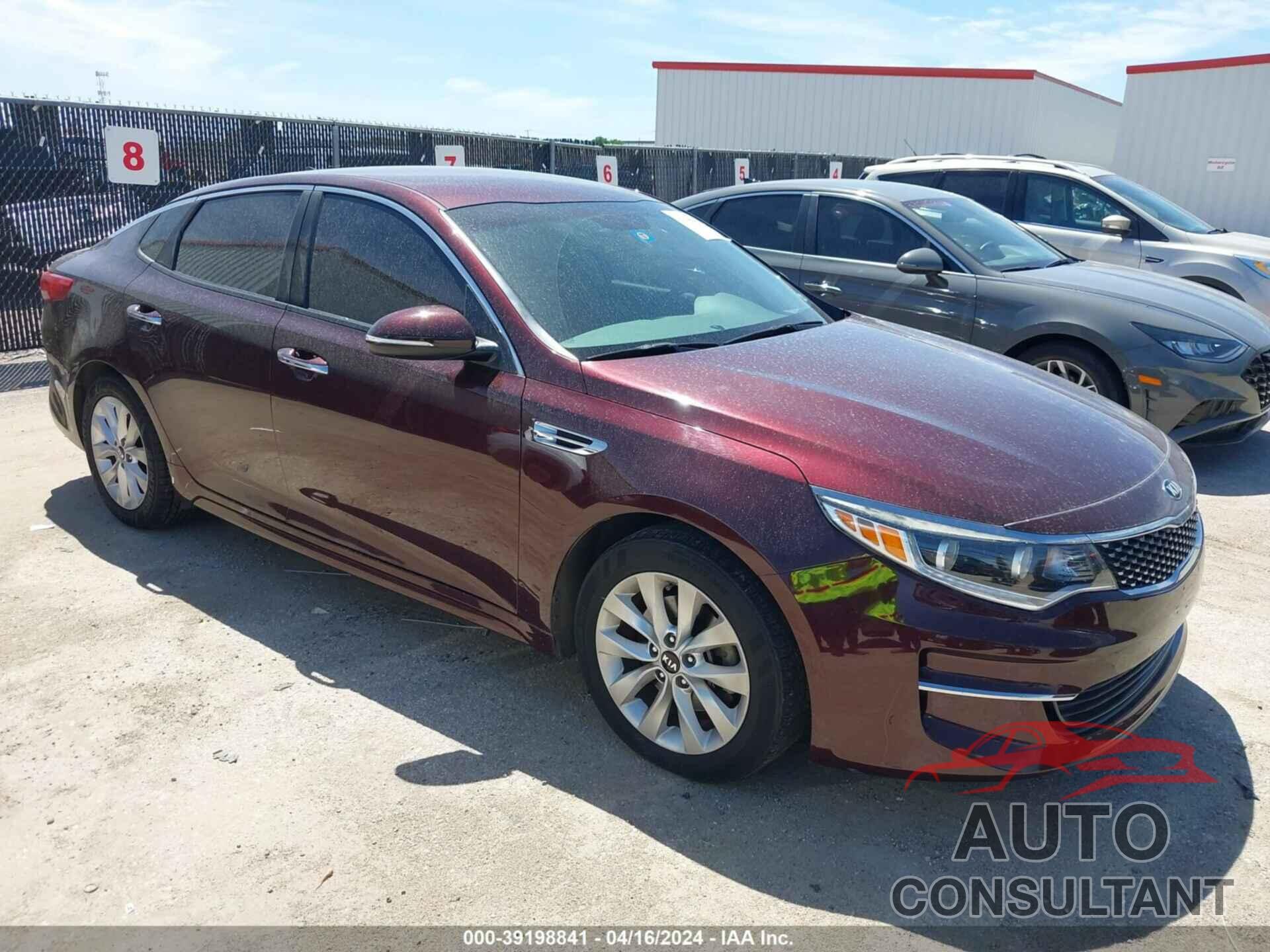 KIA OPTIMA 2016 - 5XXGU4L36GG084480