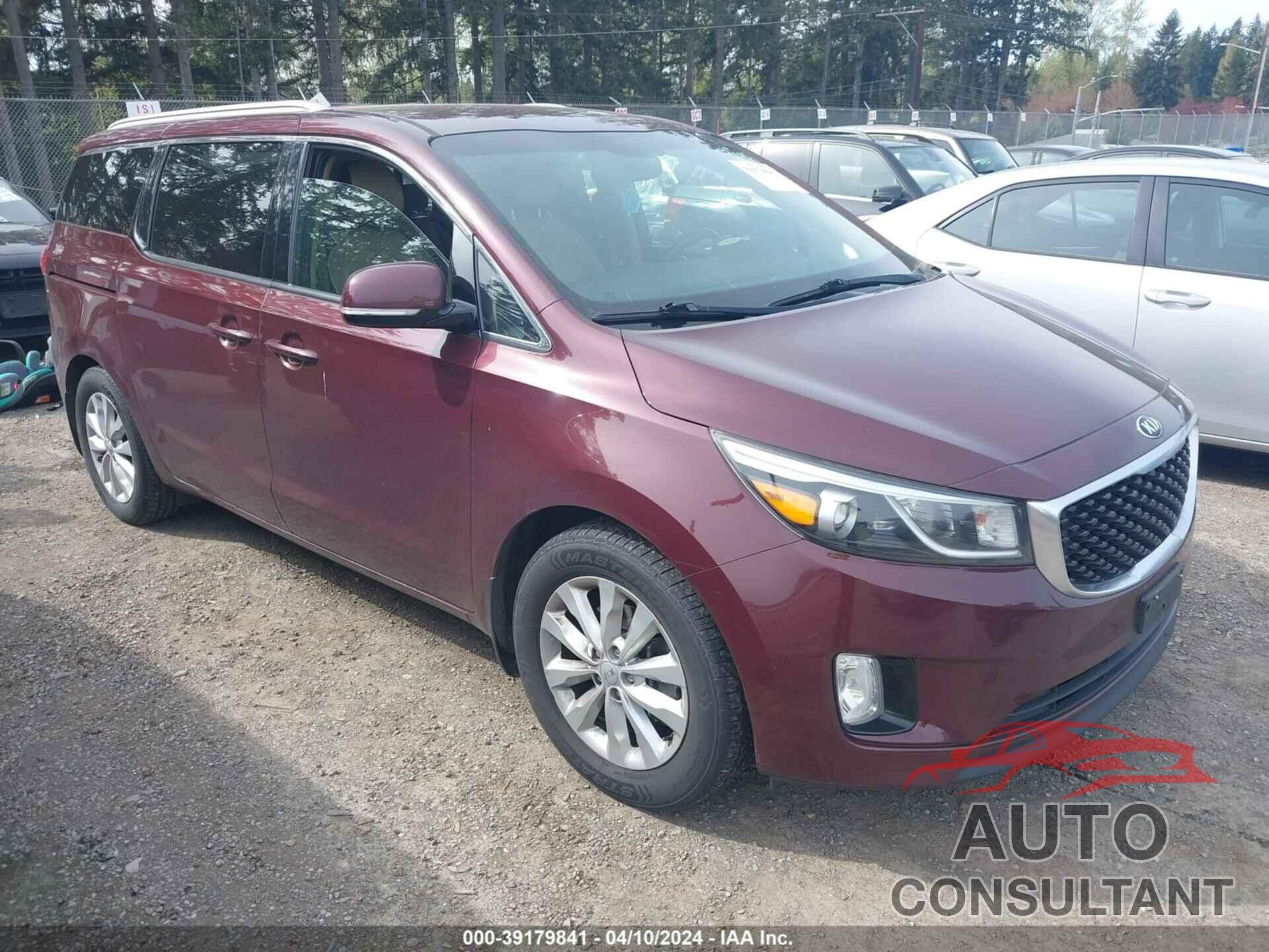 KIA SEDONA 2016 - KNDMC5C18G6169653