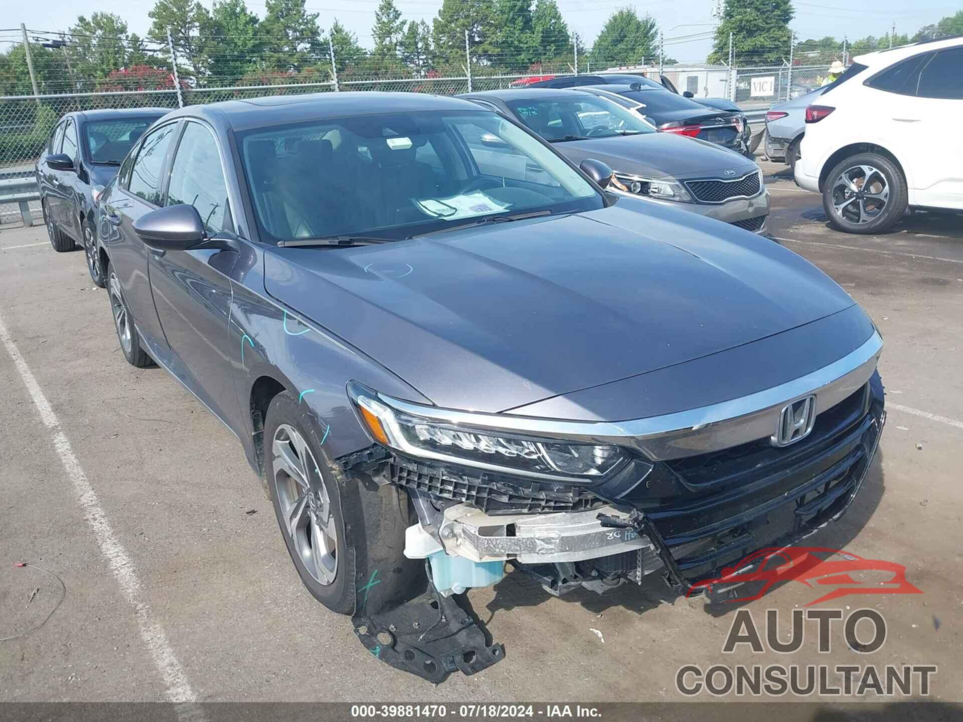 HONDA ACCORD 2018 - 1HGCV1F52JA260968