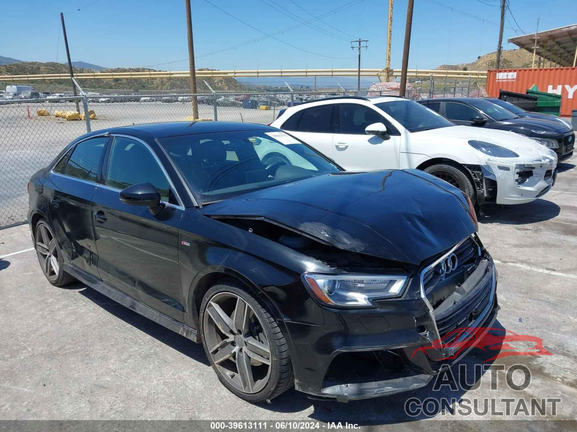 AUDI A3 2018 - WAUJ8GFF0J1012322