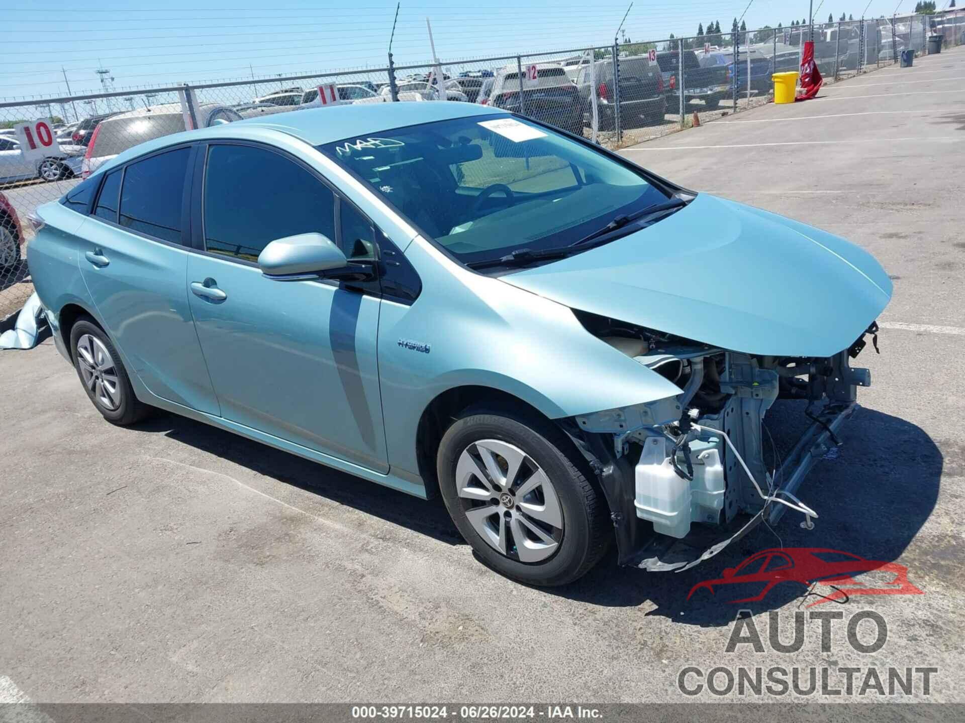 TOYOTA PRIUS 2016 - JTDKARFUXG3010225