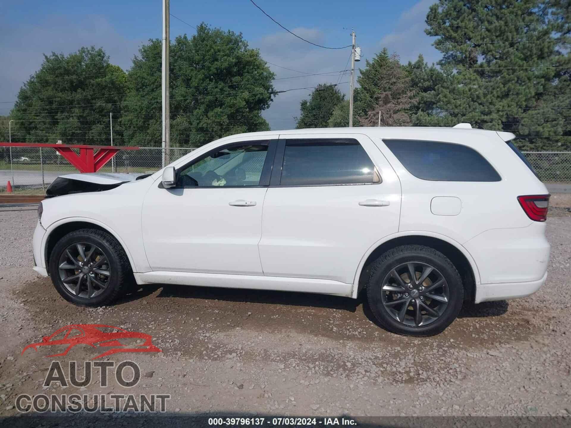 DODGE DURANGO 2017 - 1C4RDJDG3HC611160