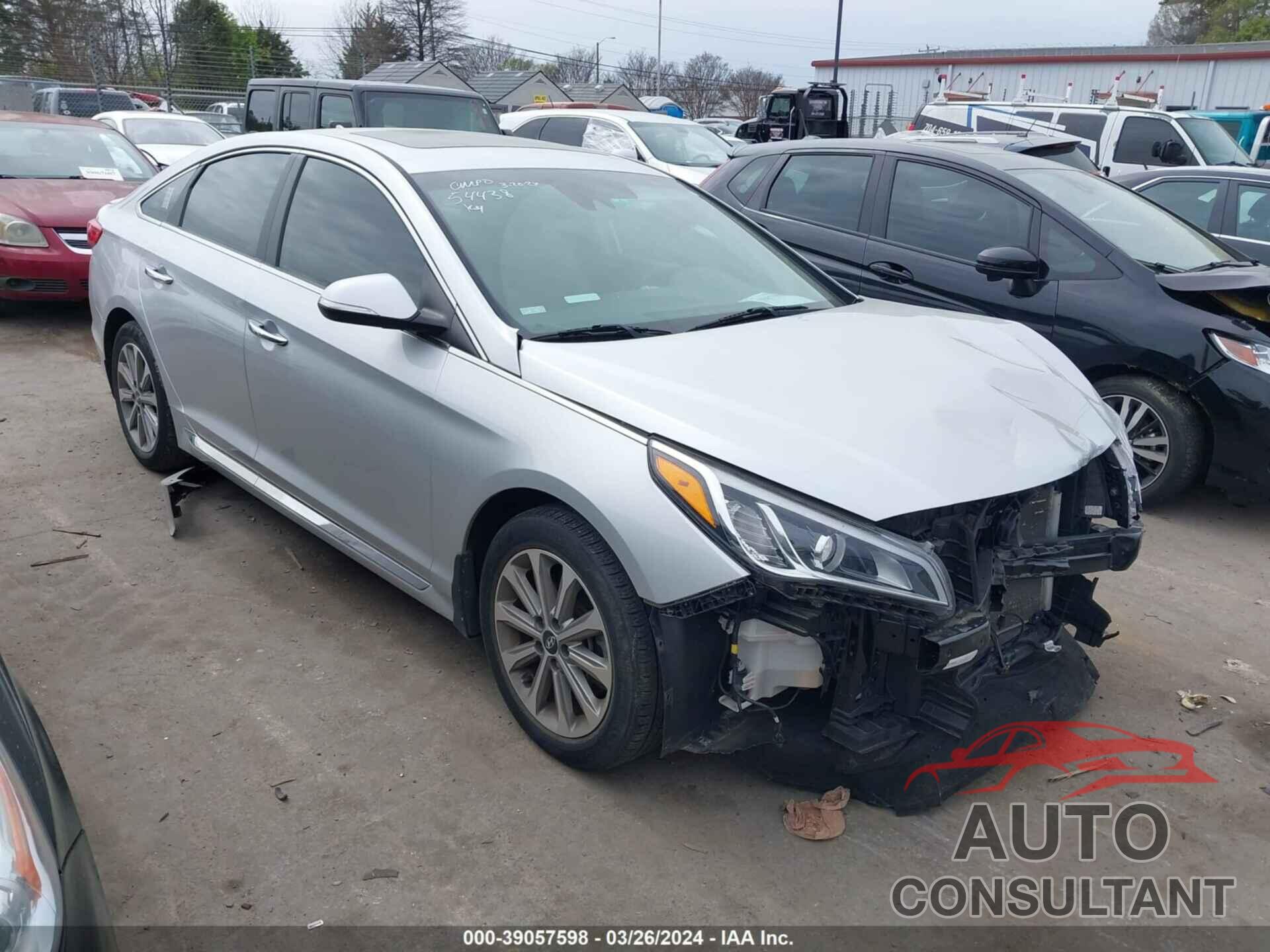 HYUNDAI SONATA 2017 - 5NPE34AFXHH544348