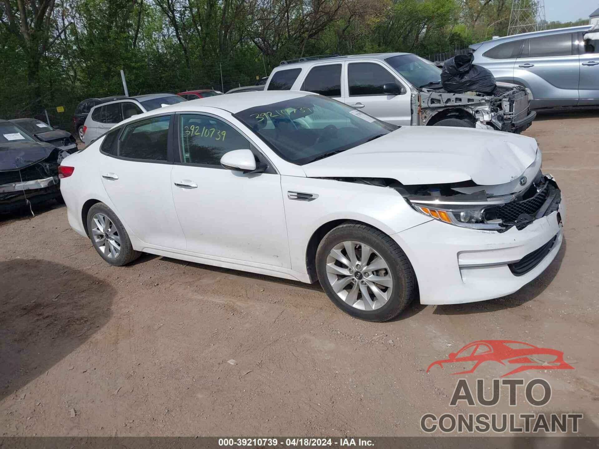 KIA OPTIMA 2016 - 5XXGT4L38GG074021