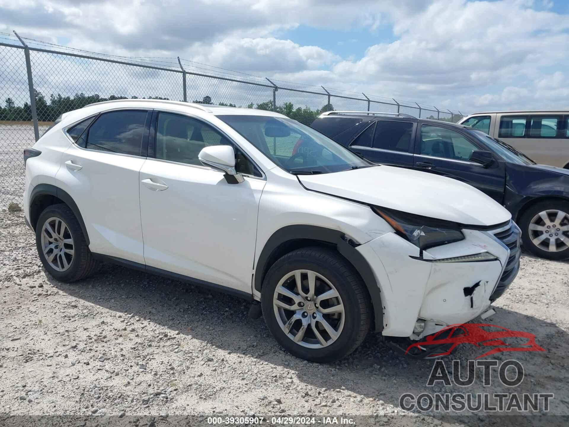 LEXUS NX 200T 2016 - JTJYARBZ9G2040671