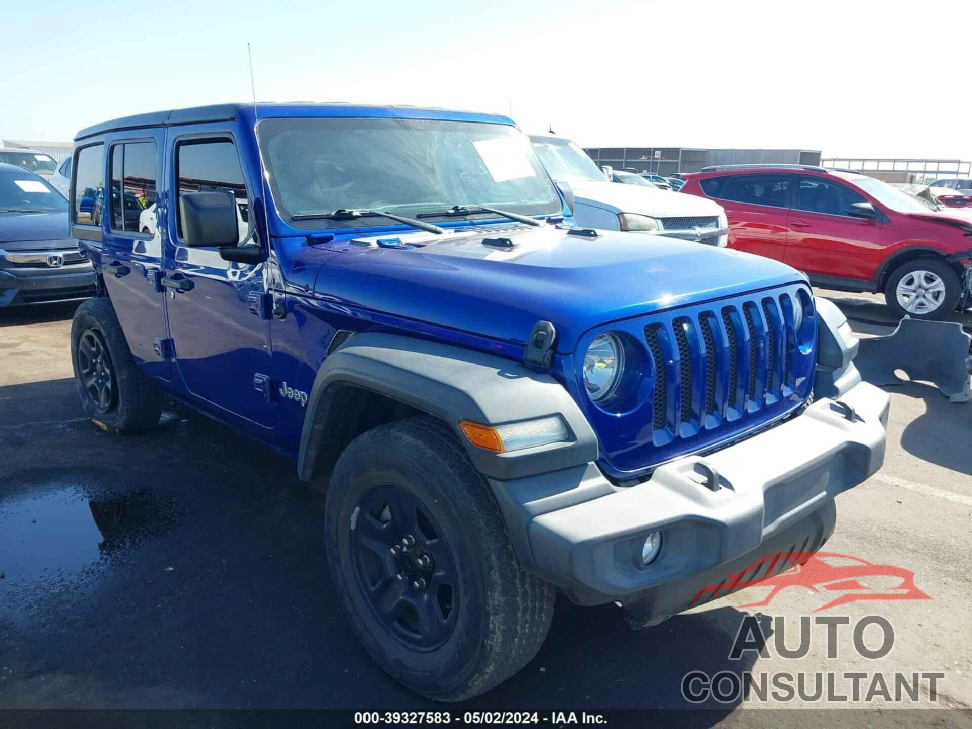 JEEP WRANGLER UNLIMITED 2018 - 1C4HJXDG6JW179644