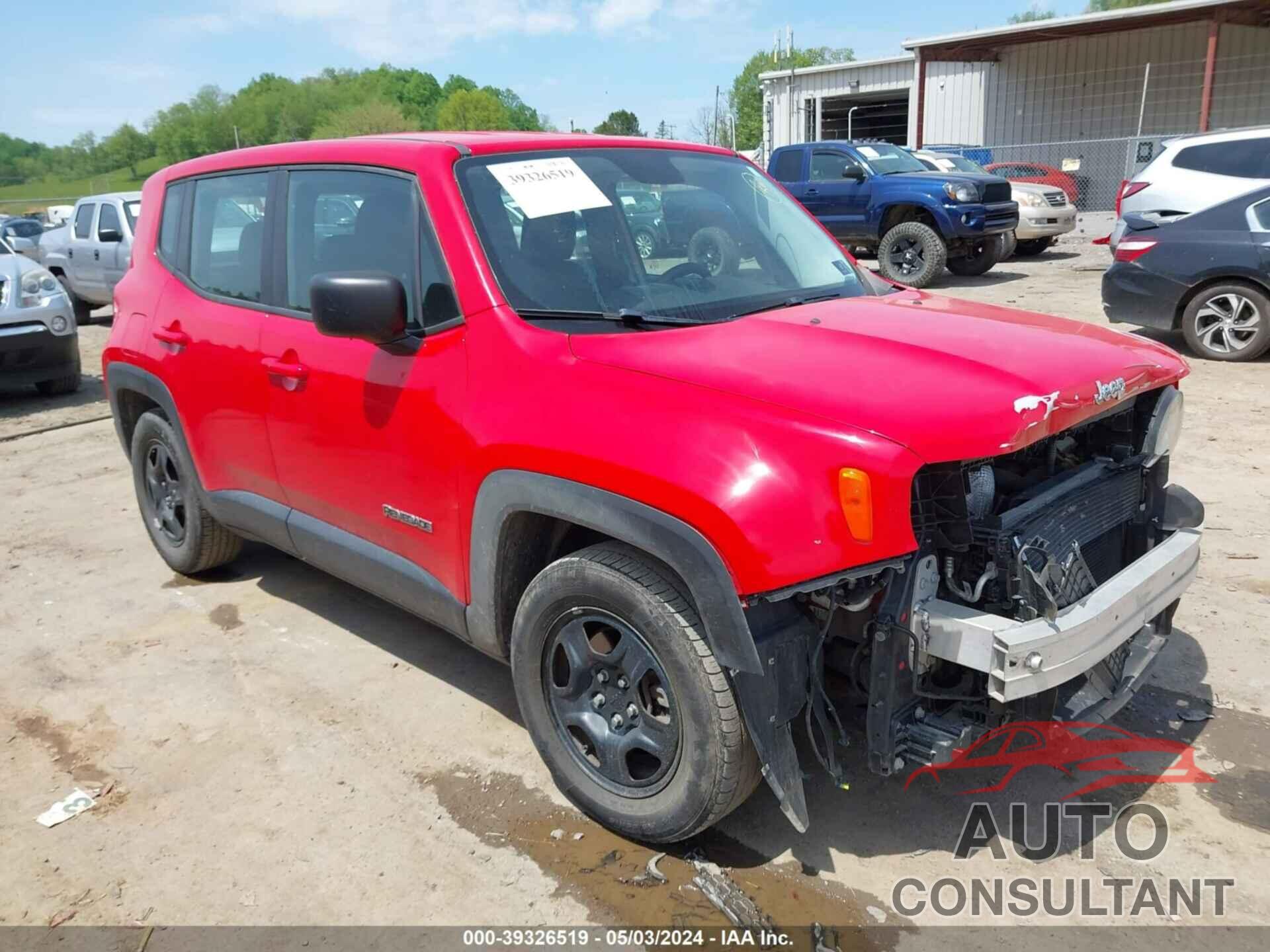 JEEP RENEGADE 2016 - ZACCJAATXGPC69913