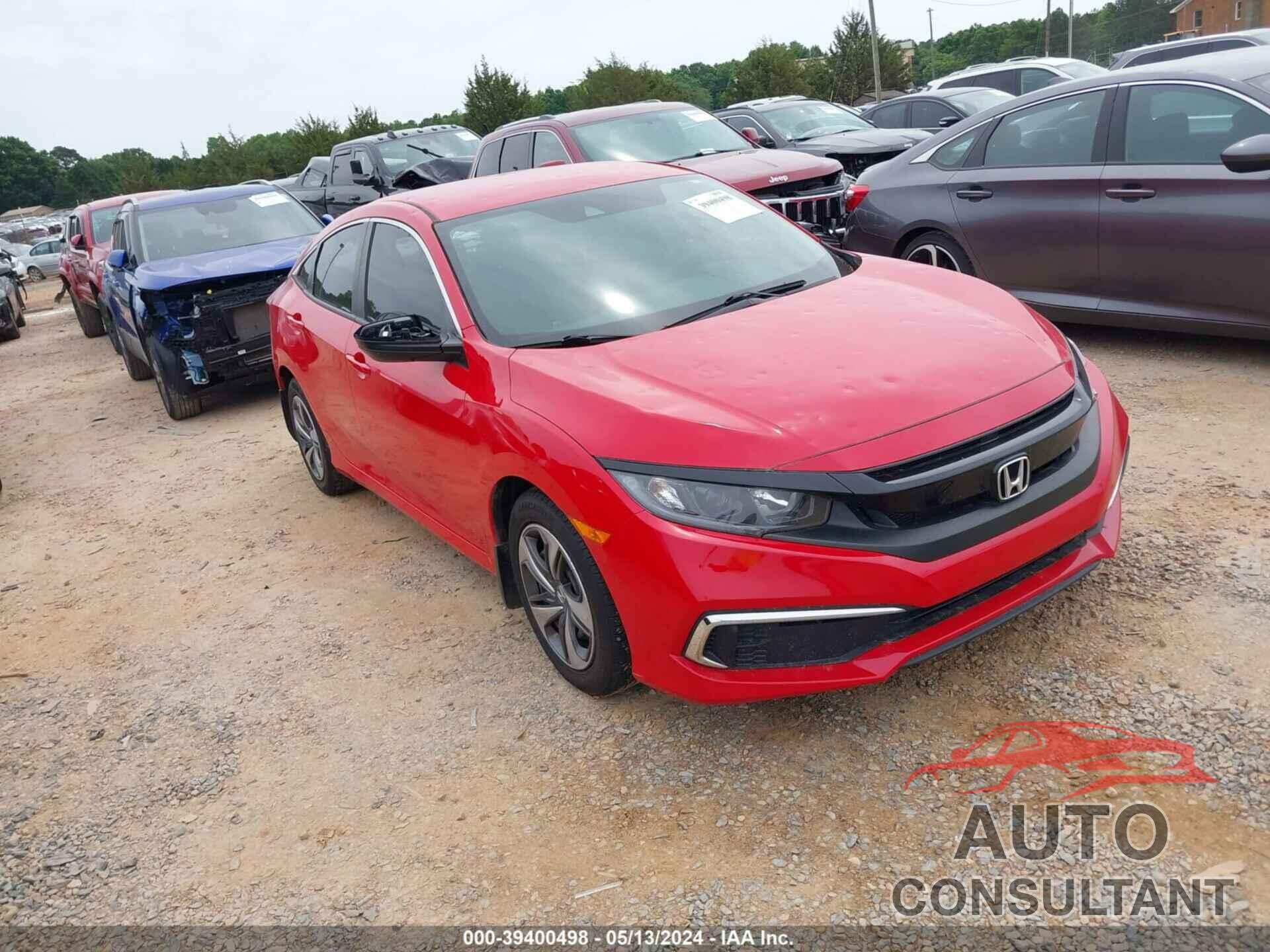 HONDA CIVIC 2019 - 2HGFC2F65KH587952