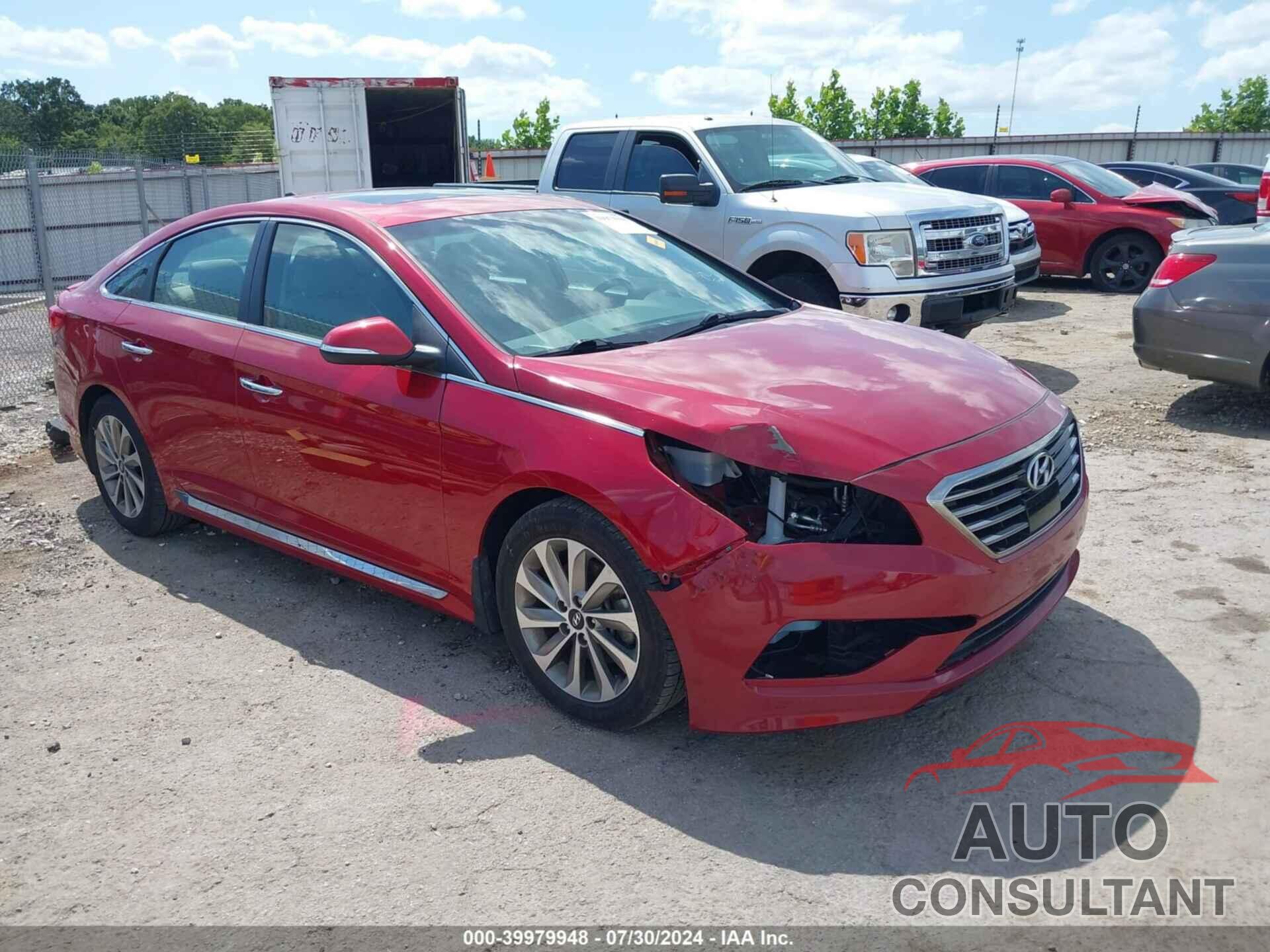 HYUNDAI SONATA 2017 - 5NPE34AF1HH468888