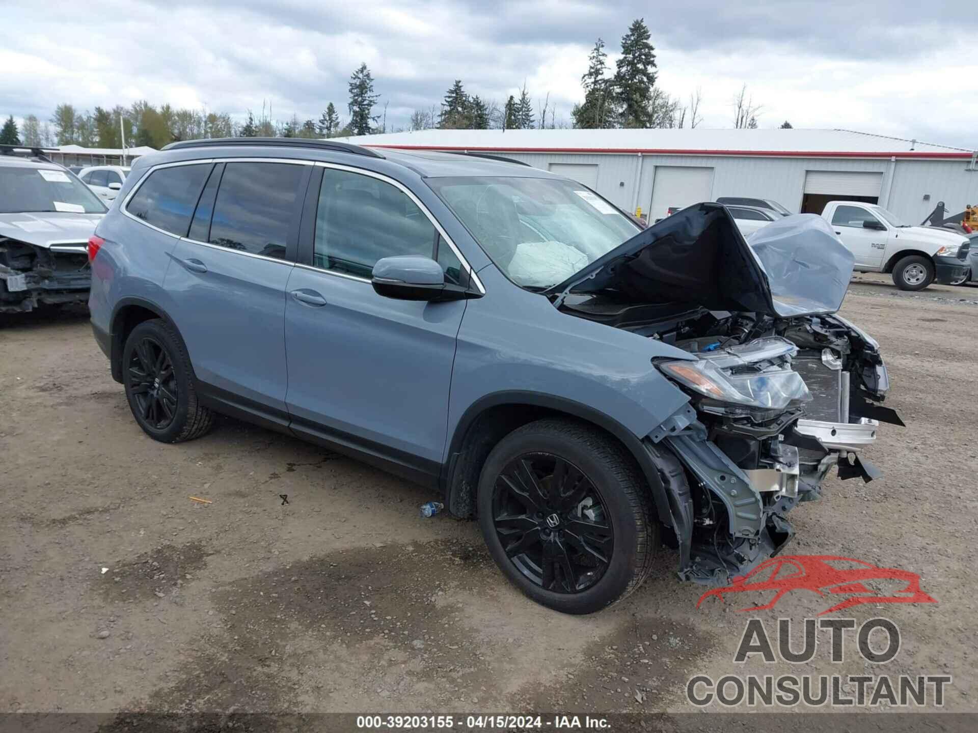 HONDA PILOT 2022 - 5FNYF6H2XNB045188