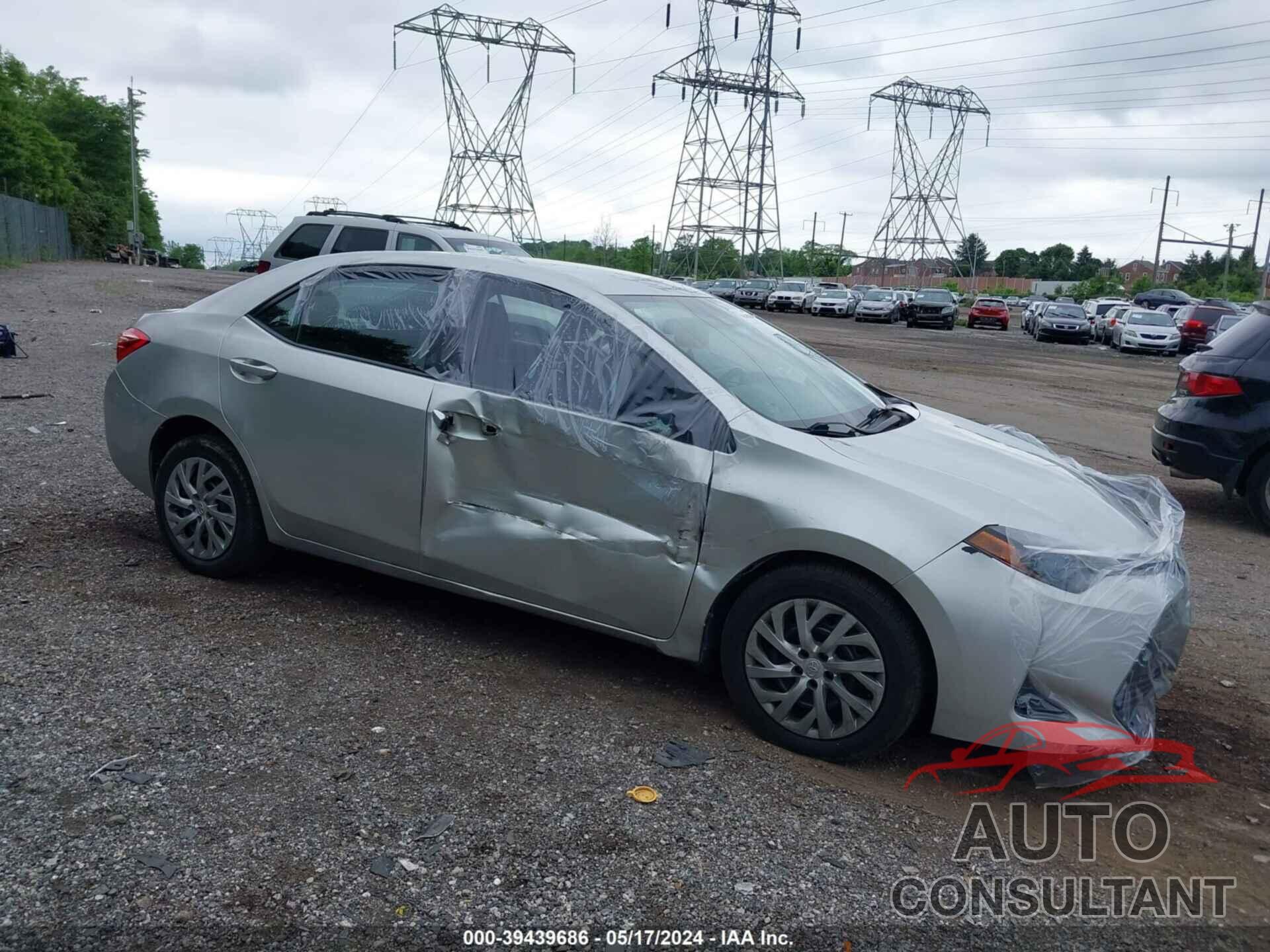 TOYOTA COROLLA 2019 - 2T1BURHE8KC197204