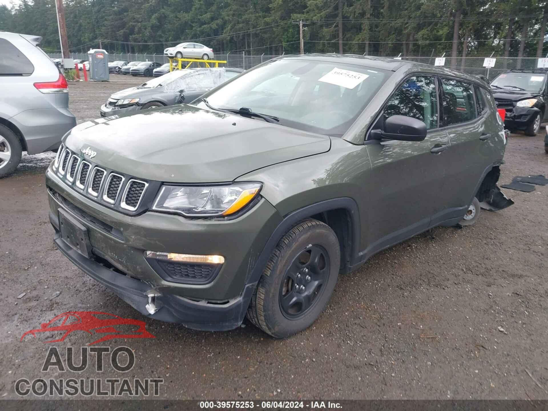 JEEP NEW COMPASS 2017 - 3C4NJCAB3HT672606