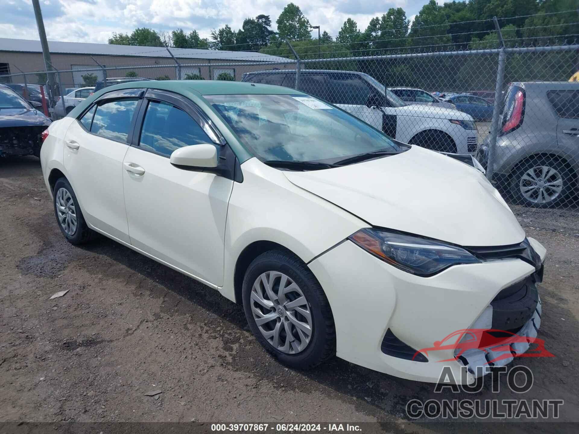 TOYOTA COROLLA 2019 - 2T1BURHE4KC178973