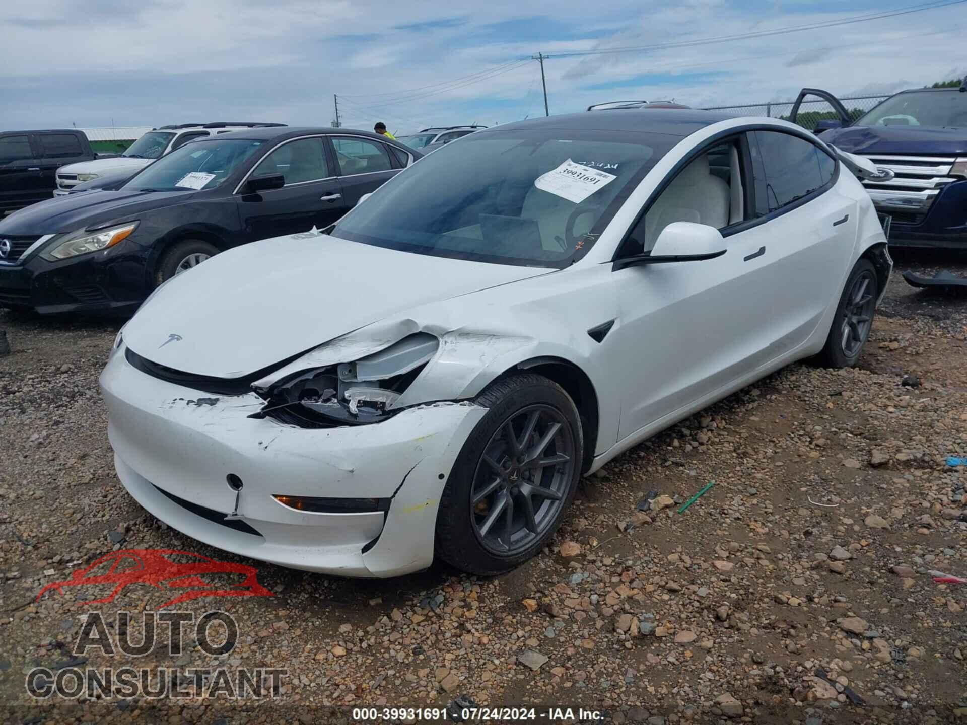 TESLA MODEL 3 2021 - 5YJ3E1EB9MF855978