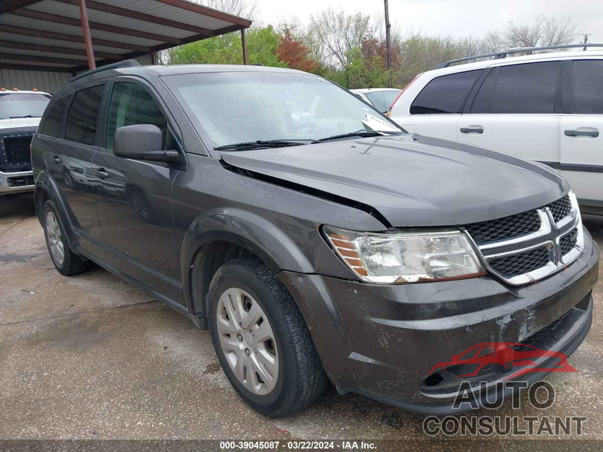DODGE JOURNEY 2016 - 3C4PDCAB5GT166144