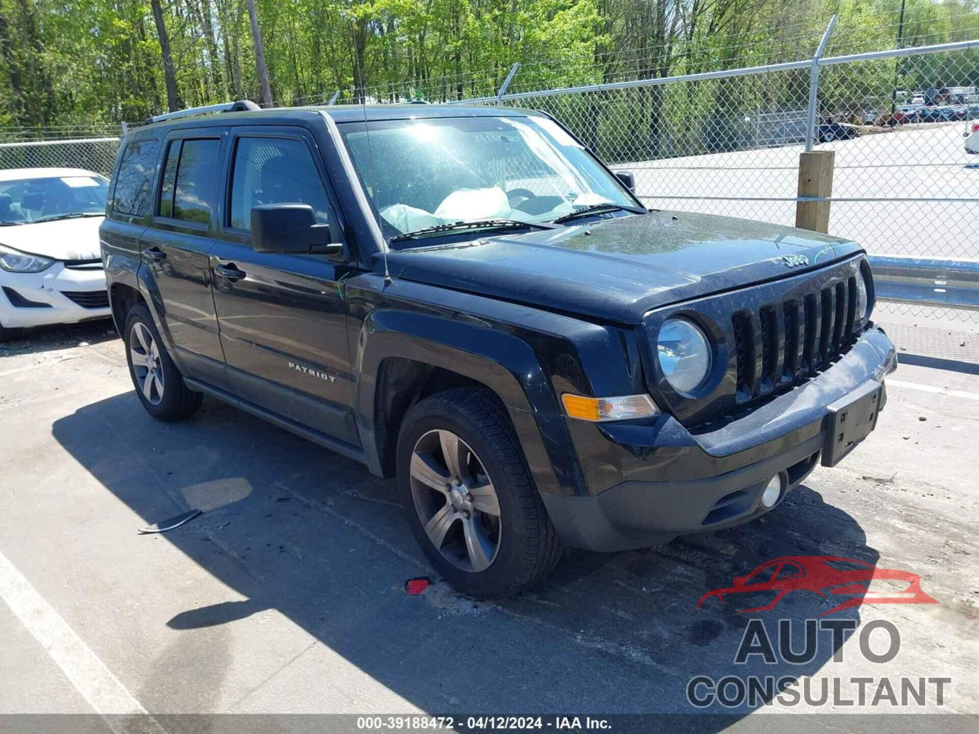 JEEP PATRIOT 2017 - 1C4NJPFA6HD200638