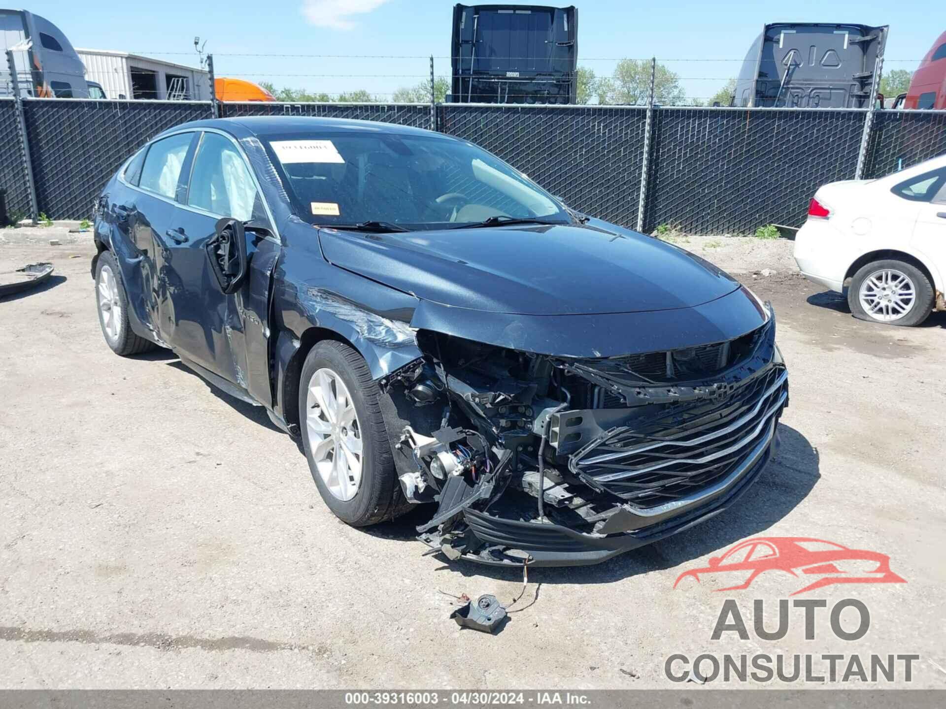 CHEVROLET MALIBU 2020 - 1G1ZD5ST0LF038516