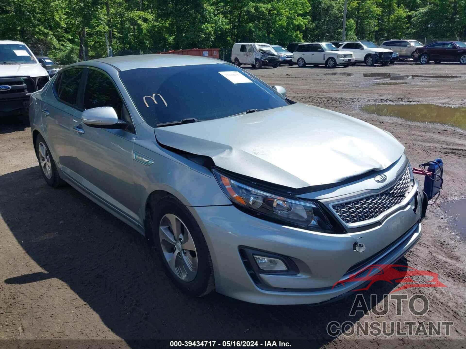 KIA OPTIMA HYBRID 2015 - KNAGM4AD2F5082642