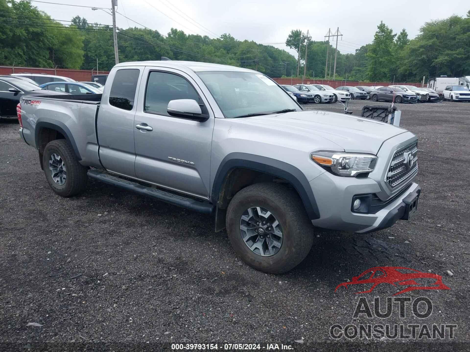 TOYOTA TACOMA 2017 - 5TFSZ5AN8HX108231