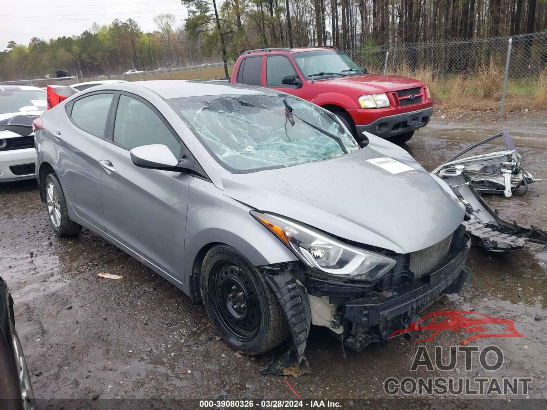 HYUNDAI ELANTRA 2016 - KMHDH4AE1GU502414