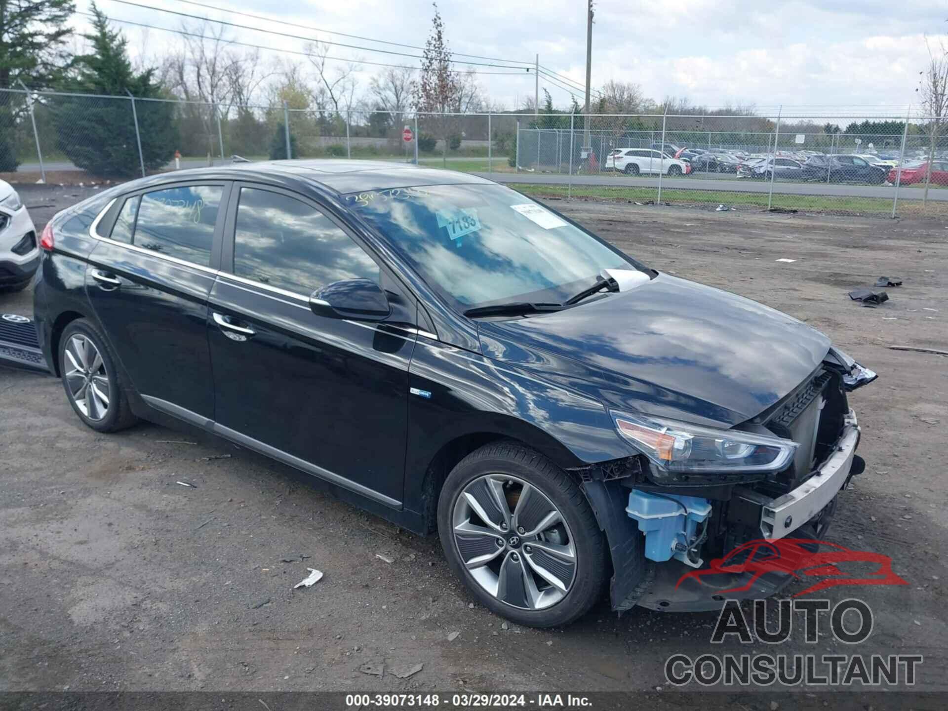 HYUNDAI IONIQ HYBRID 2017 - KMHC85LC5HU020768