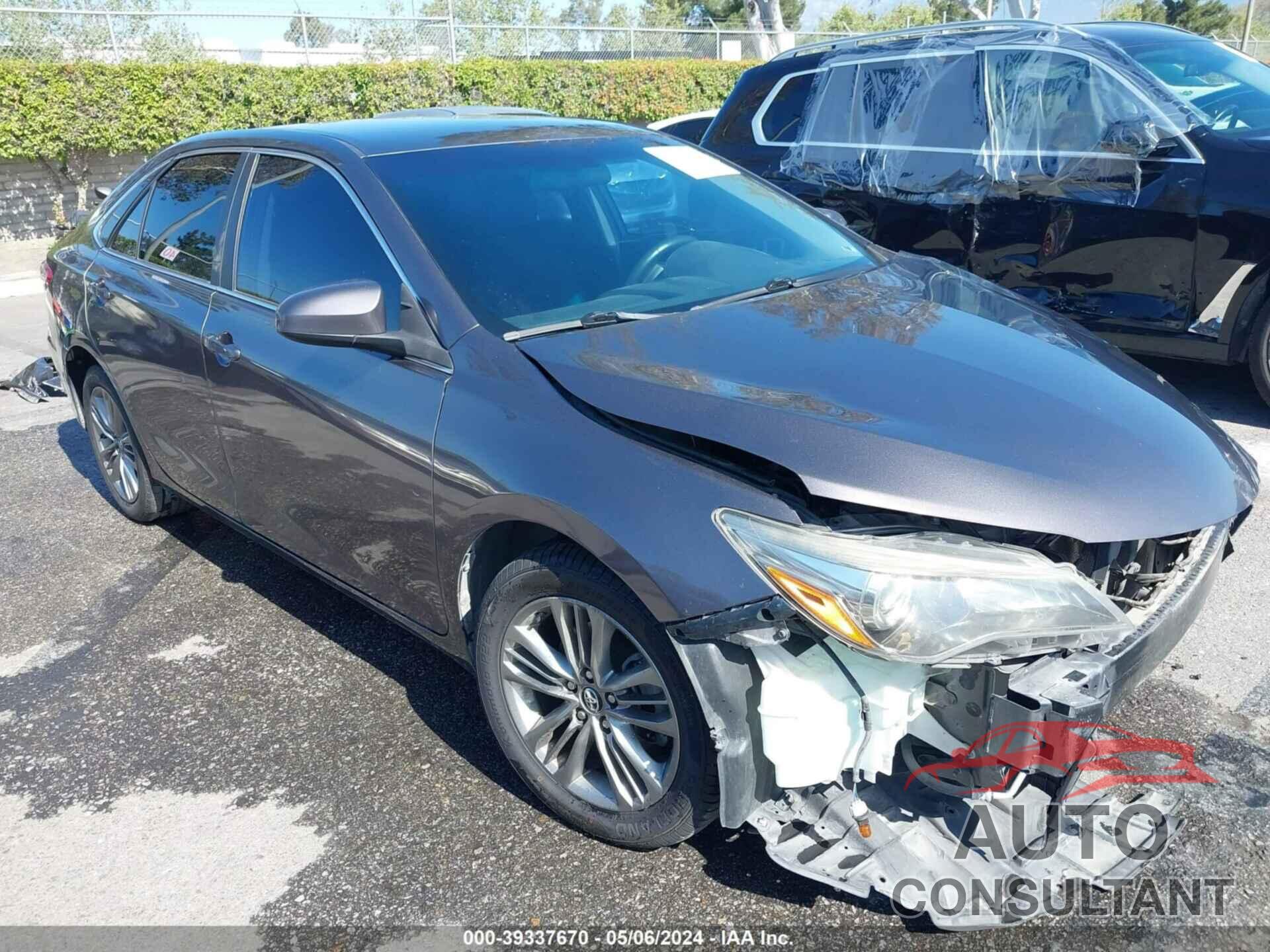 TOYOTA CAMRY 2017 - 4T1BF1FK1HU621401