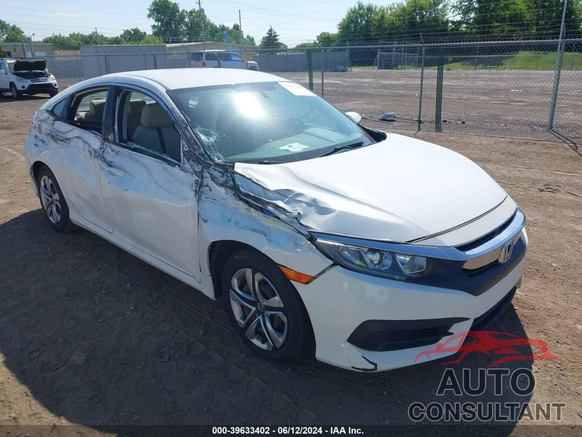 HONDA CIVIC 2018 - 2HGFC2F54JH507711