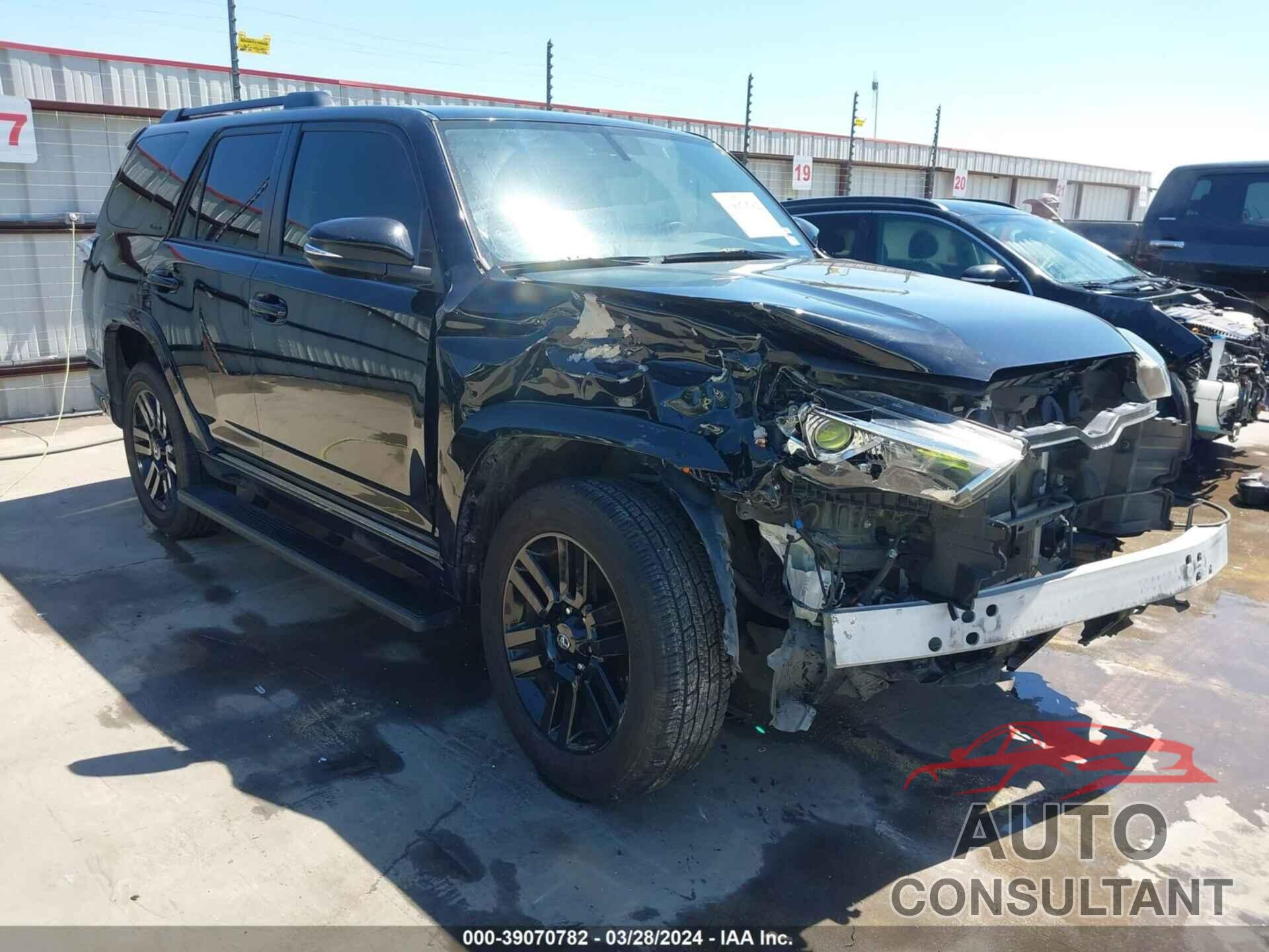 TOYOTA 4RUNNER 2019 - JTEBU5JR8K5649456